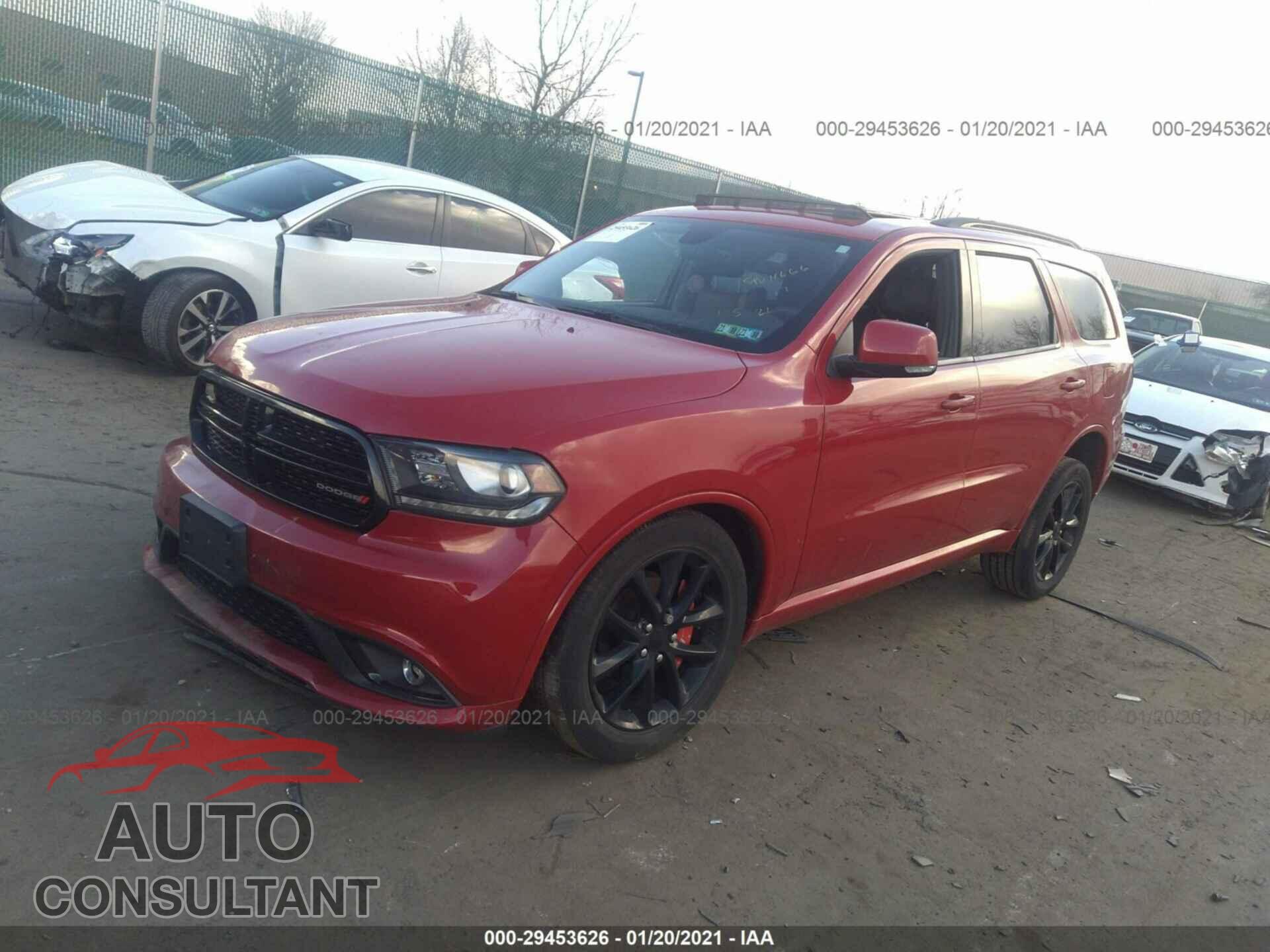 DODGE DURANGO 2017 - 1C4RDJDG3HC907019