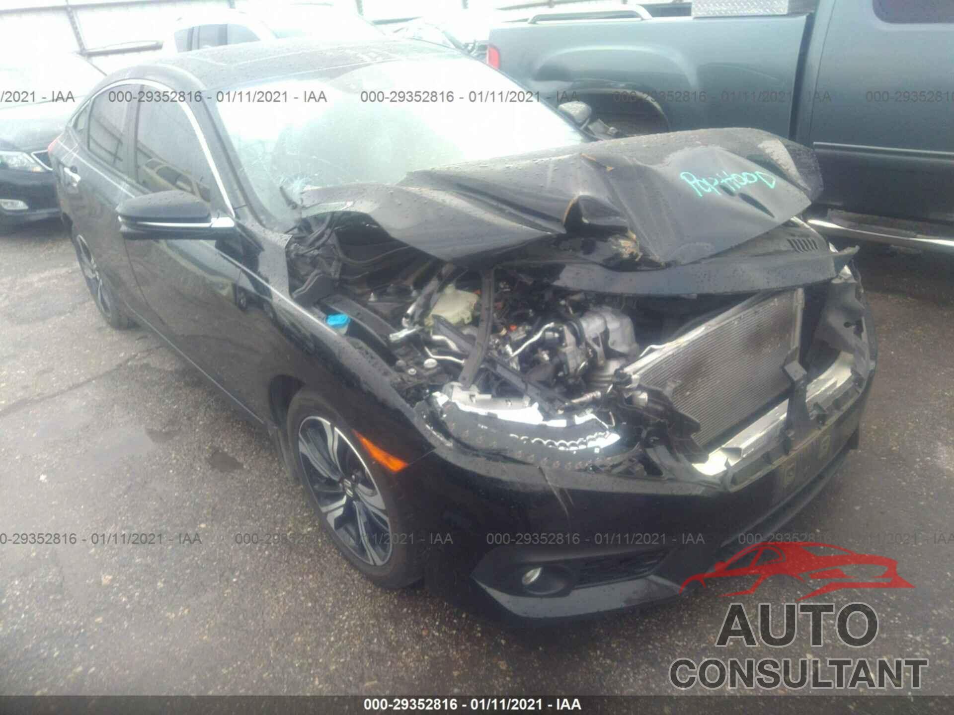 HONDA CIVIC SEDAN 2016 - 19XFC1F9XGE031237