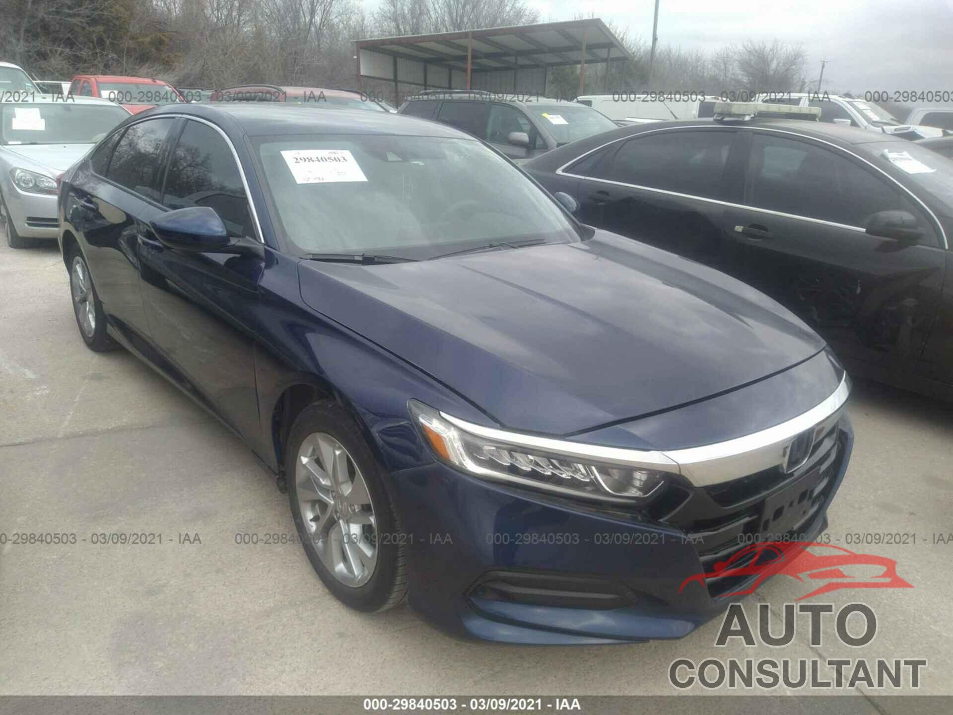 HONDA ACCORD SEDAN 2018 - 1HGCV1F1XJA105565