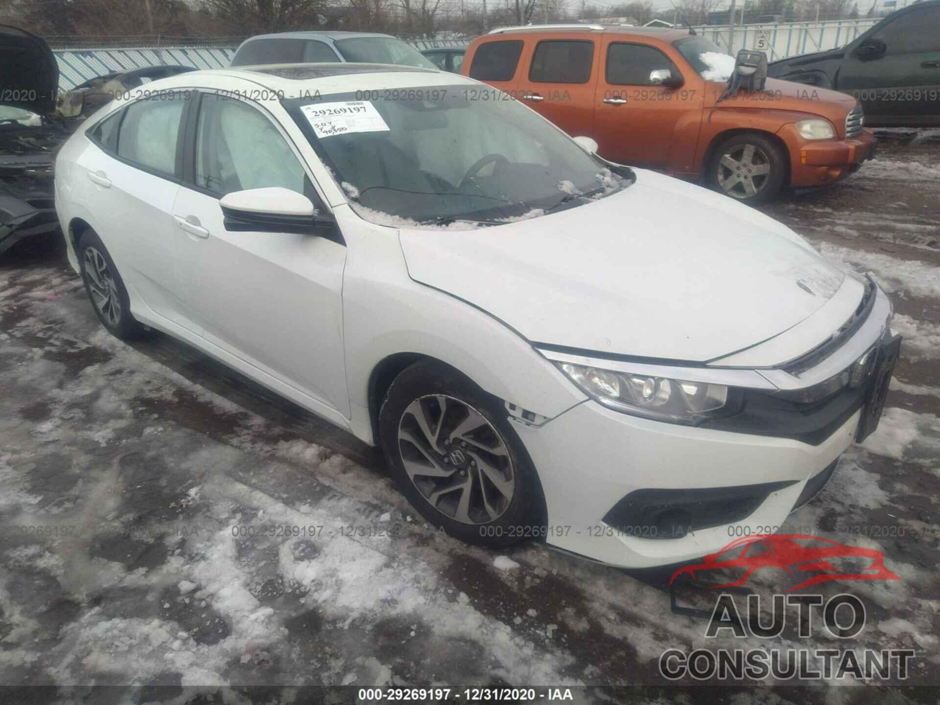 HONDA CIVIC SEDAN 2016 - 19XFC2F86GE001276