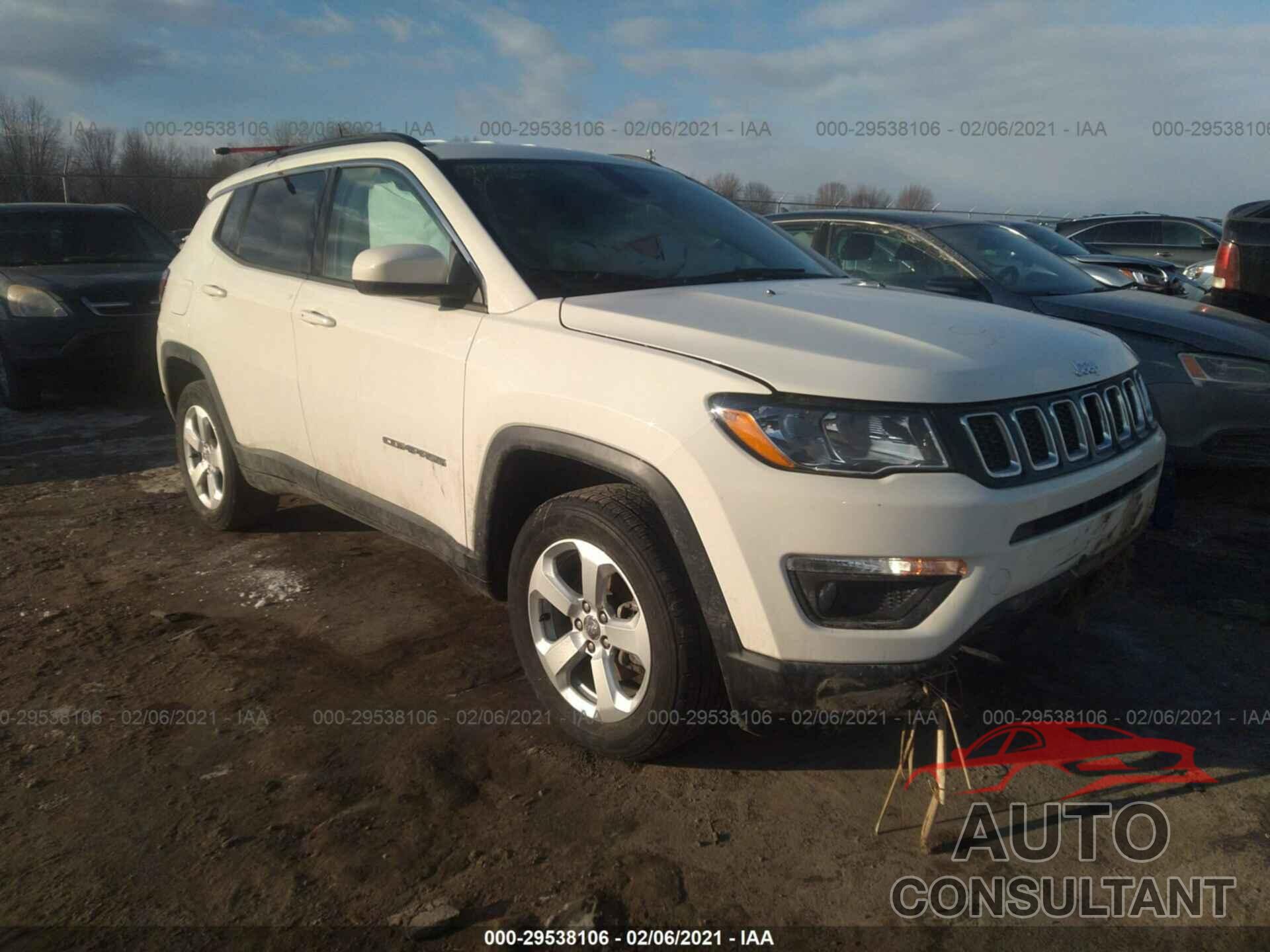 JEEP COMPASS 2019 - 3C4NJDBB0KT683543