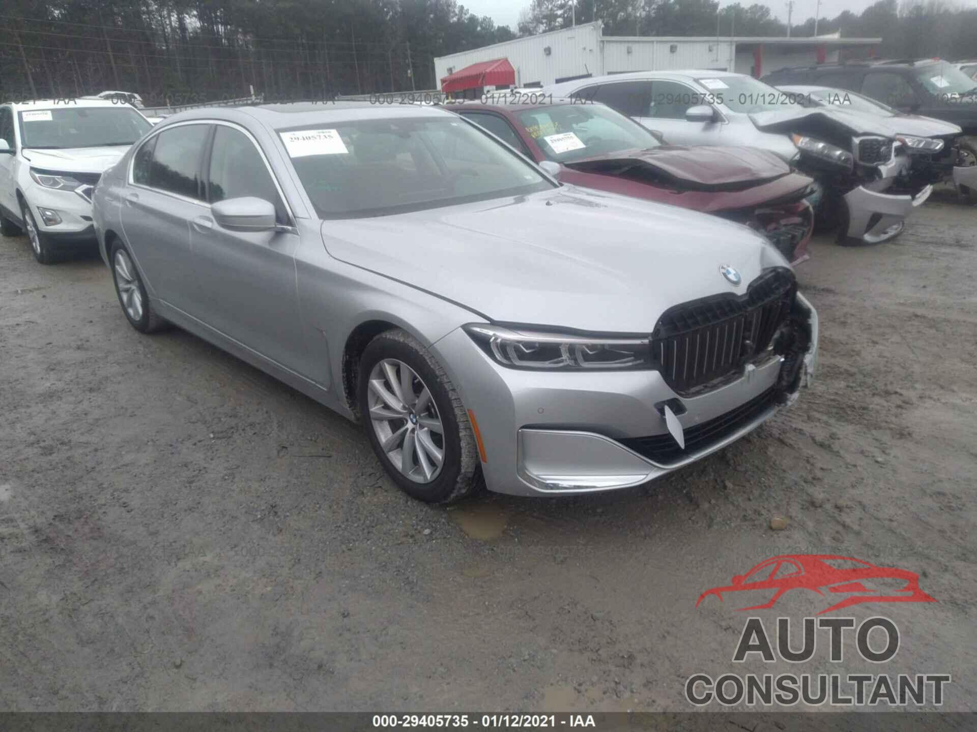 BMW 7 SERIES 2020 - WBA7T4C02LGF97446