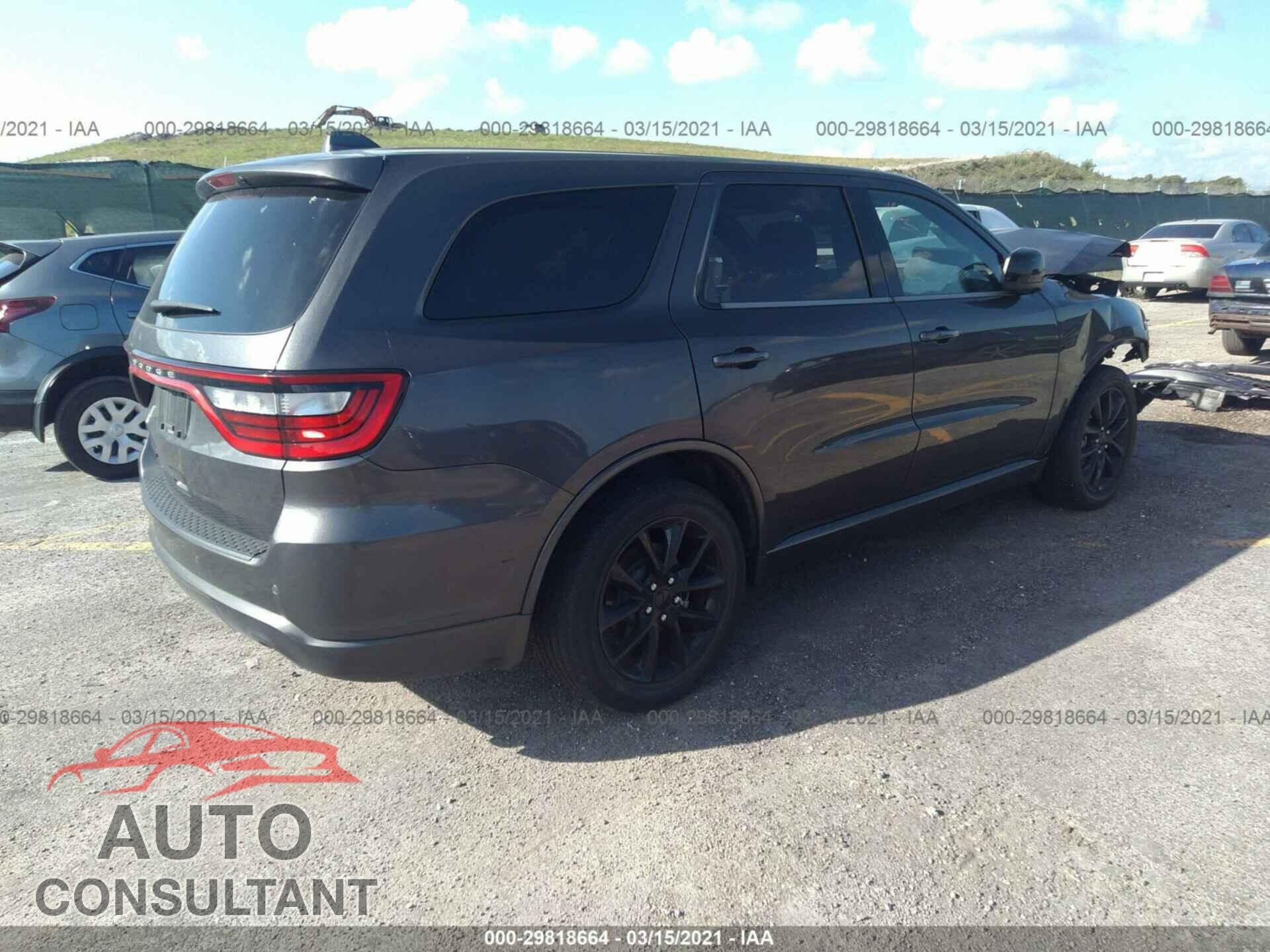DODGE DURANGO 2018 - 1C4RDHAG1JC495296