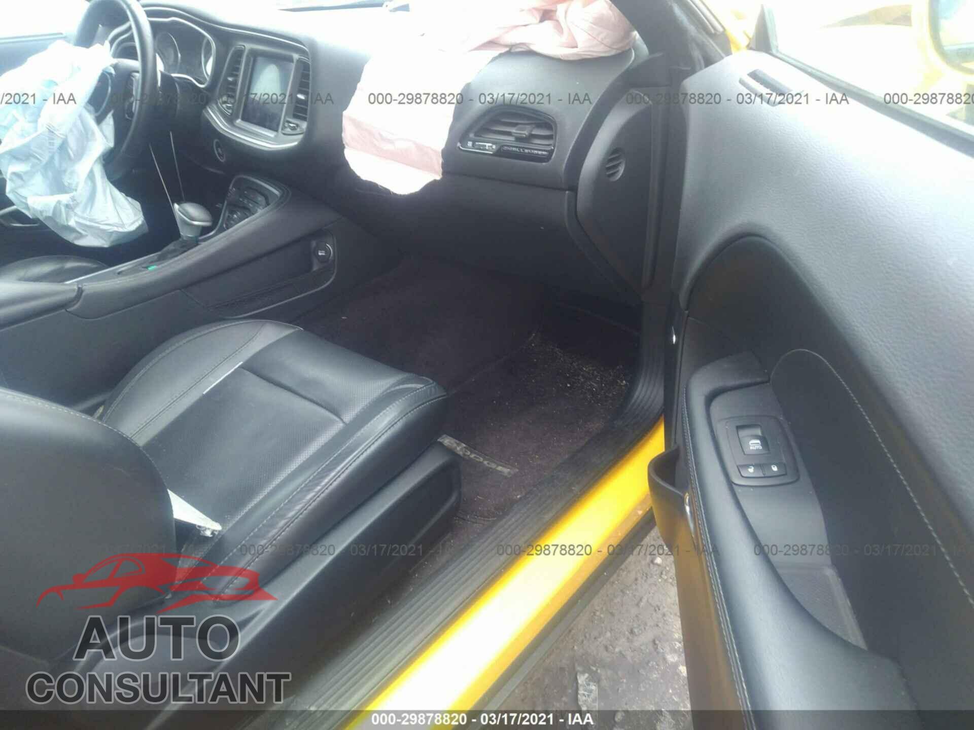 DODGE CHALLENGER 2017 - 2C3CDZGG4HH624968