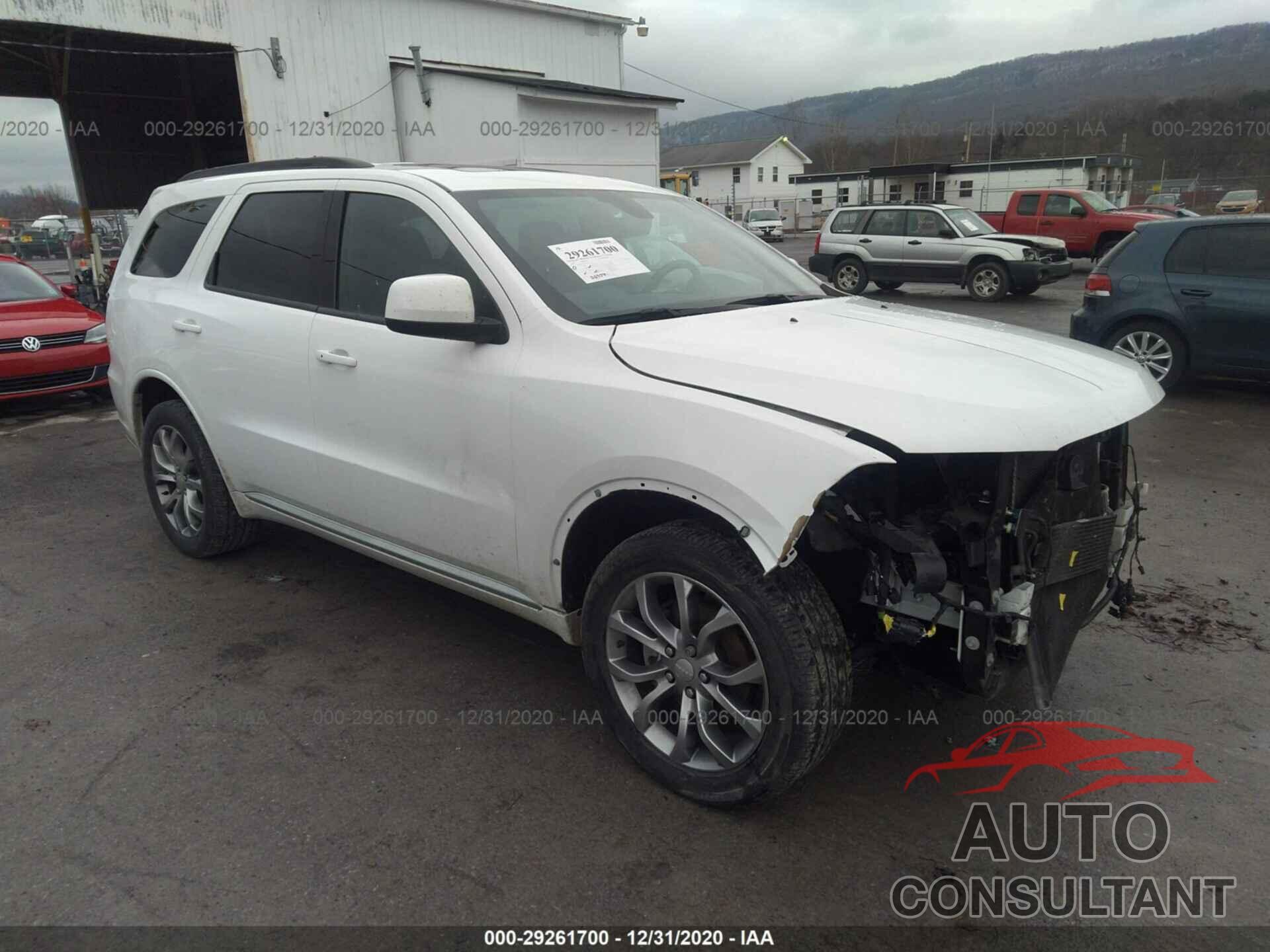 DODGE DURANGO 2018 - 1C4RDJAG3JC202134