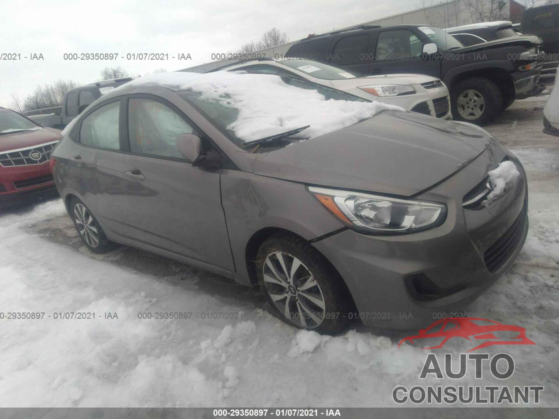 HYUNDAI ACCENT 2017 - KMHCT4AE1HU358424