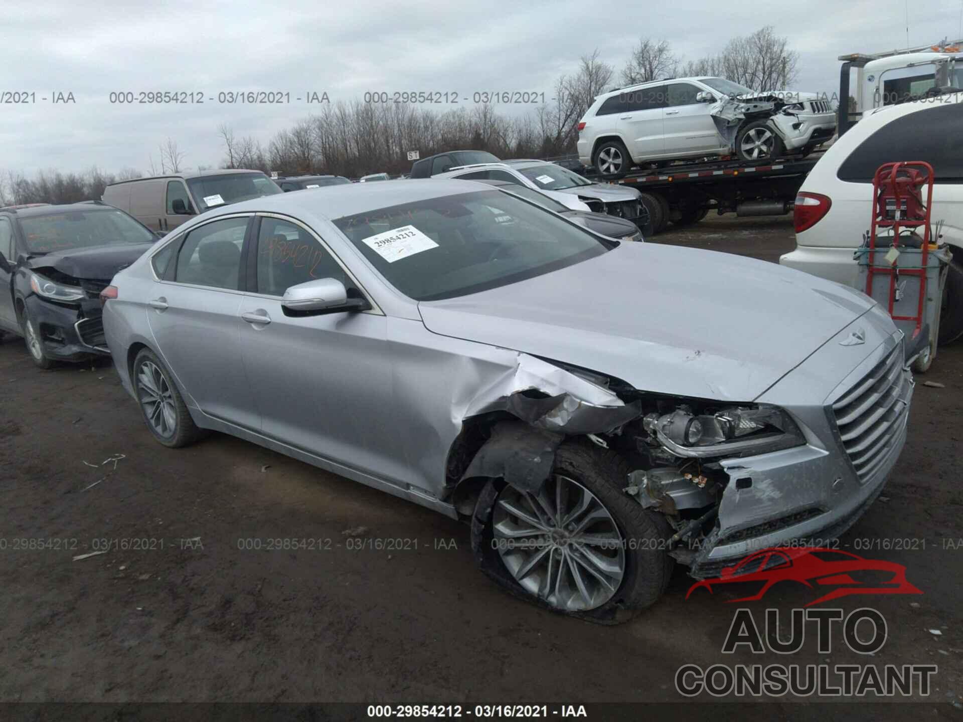 HYUNDAI GENESIS 2016 - KMHGN4JE2GU141880