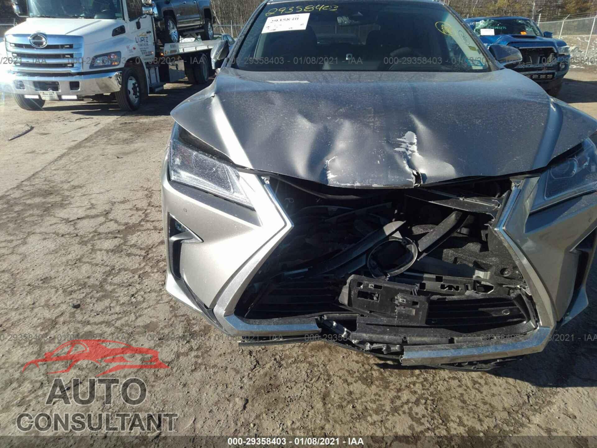LEXUS RX 2017 - 2T2BZMCA5HC112042