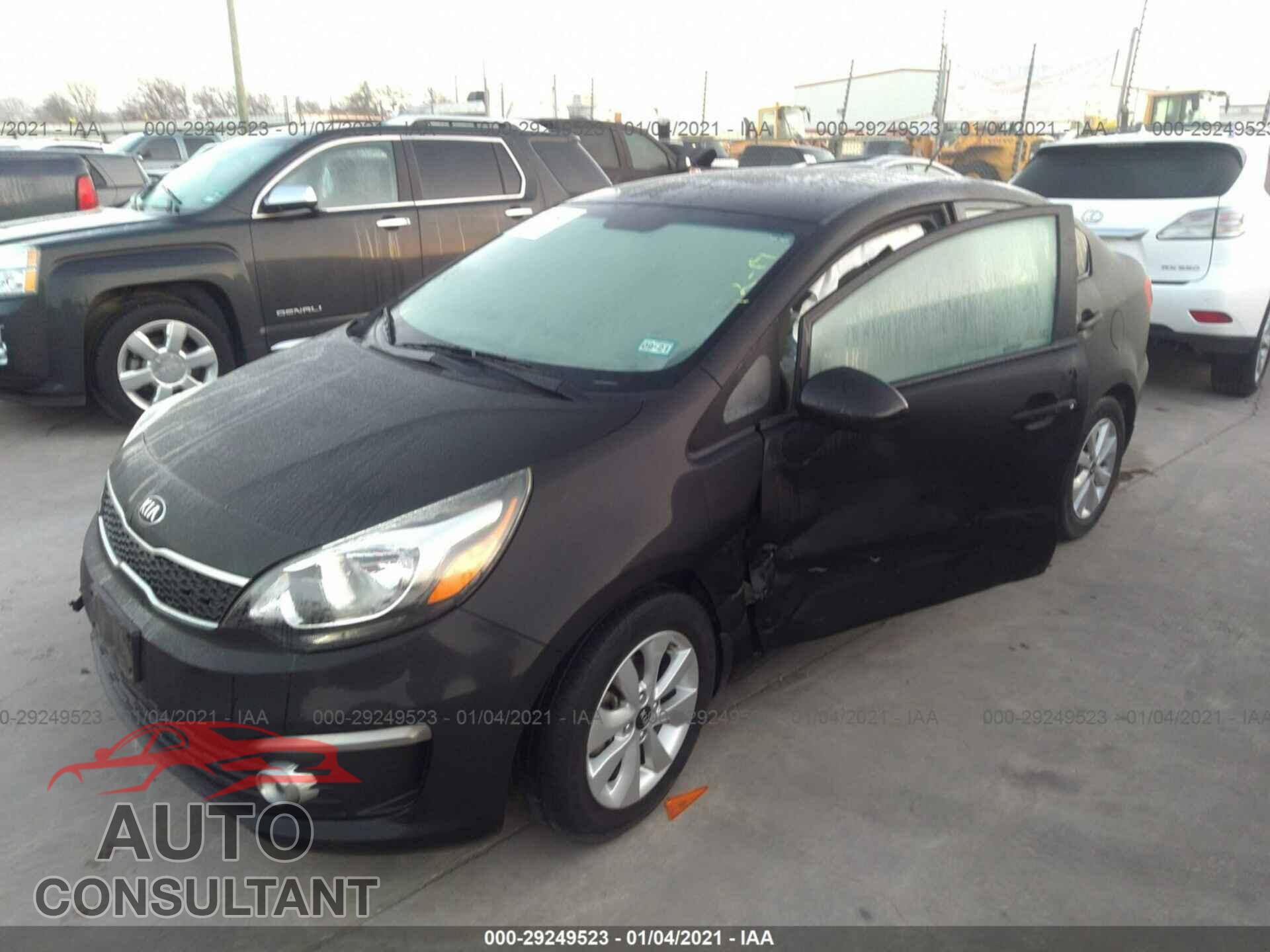 KIA RIO 2017 - KNADN4A30H6071658