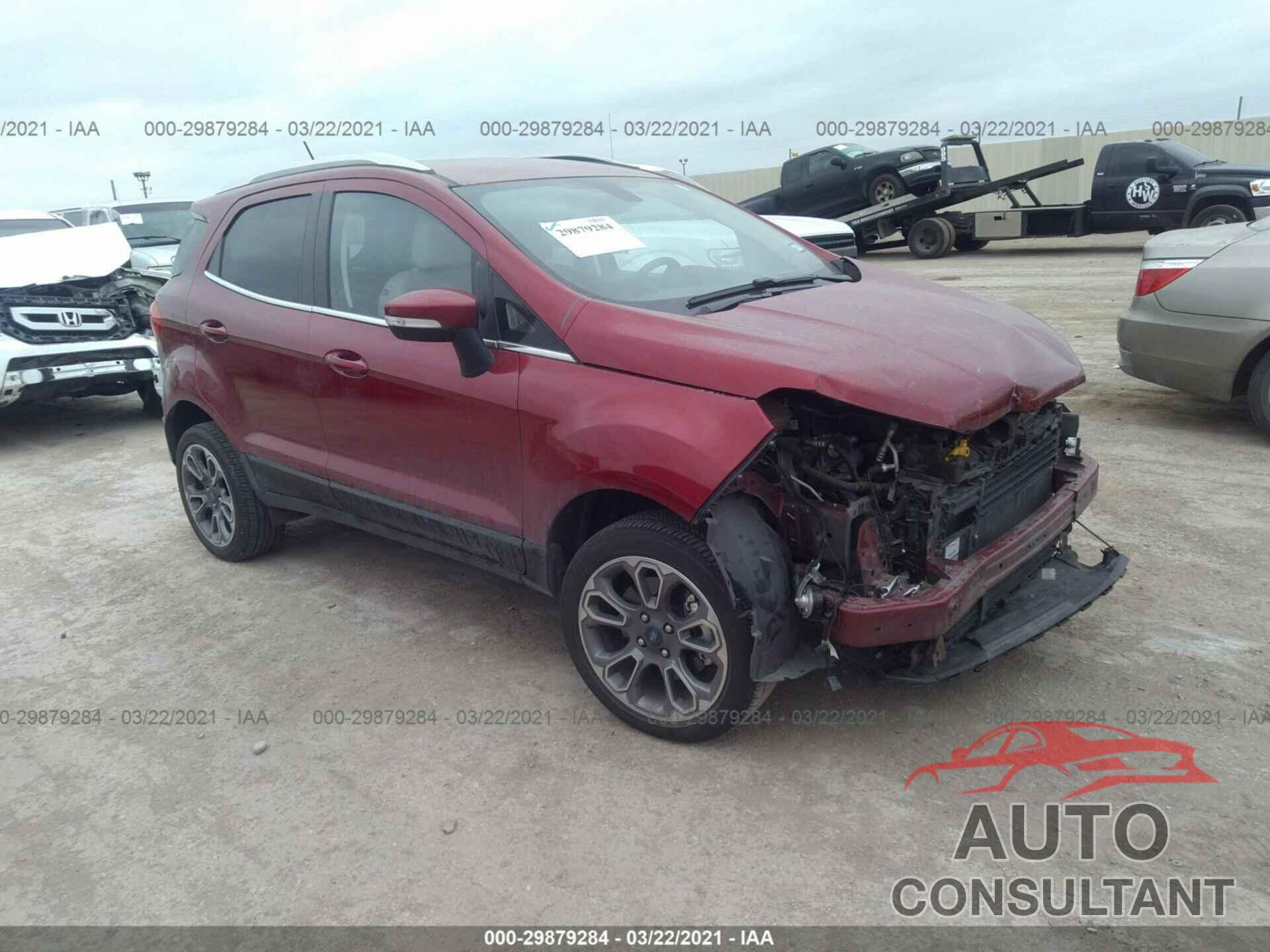 FORD ECOSPORT 2018 - MAJ6P1WL5JC176111