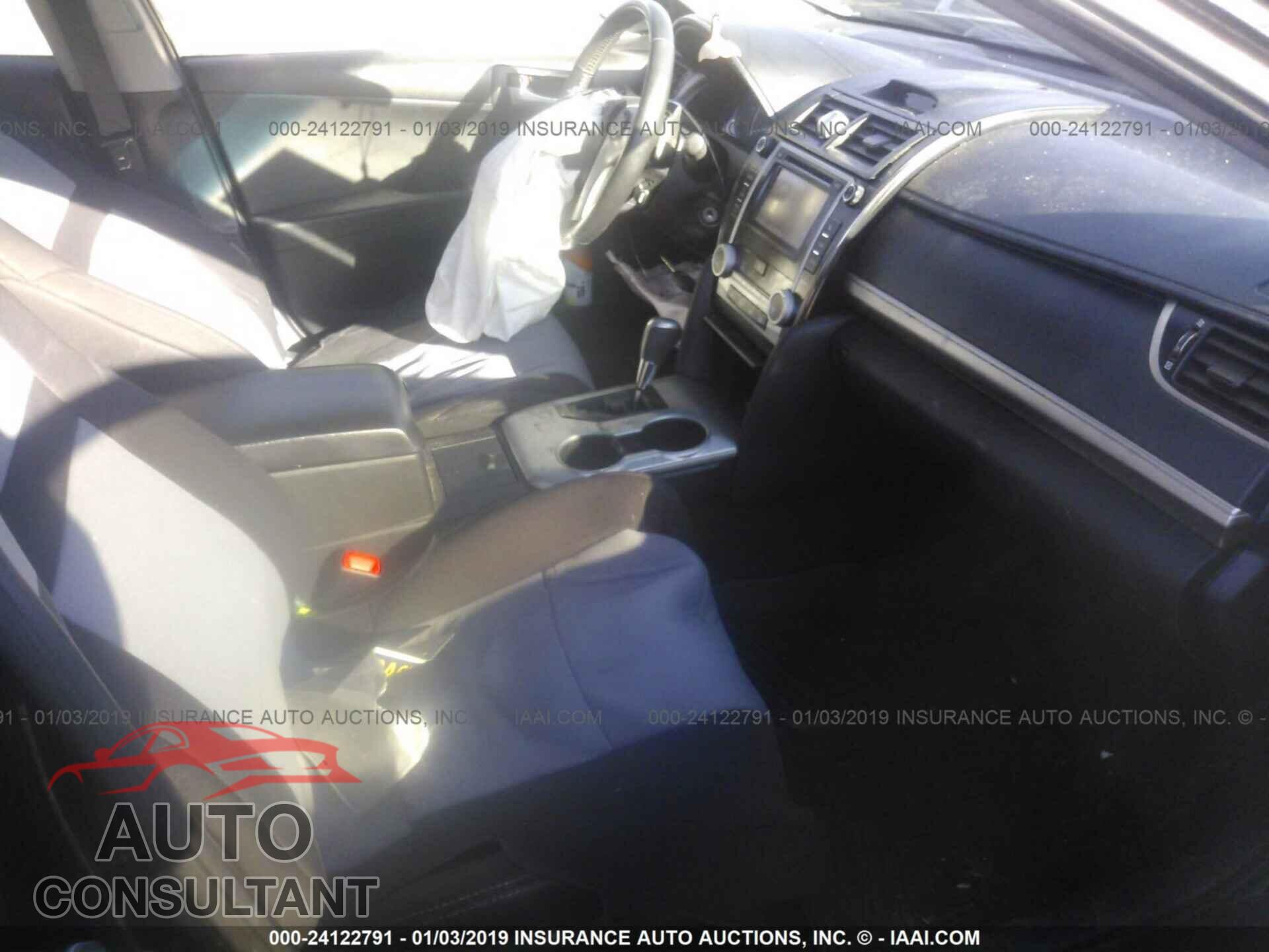 TOYOTA CAMRY 2012 - 4T1BF1FK7CU188921