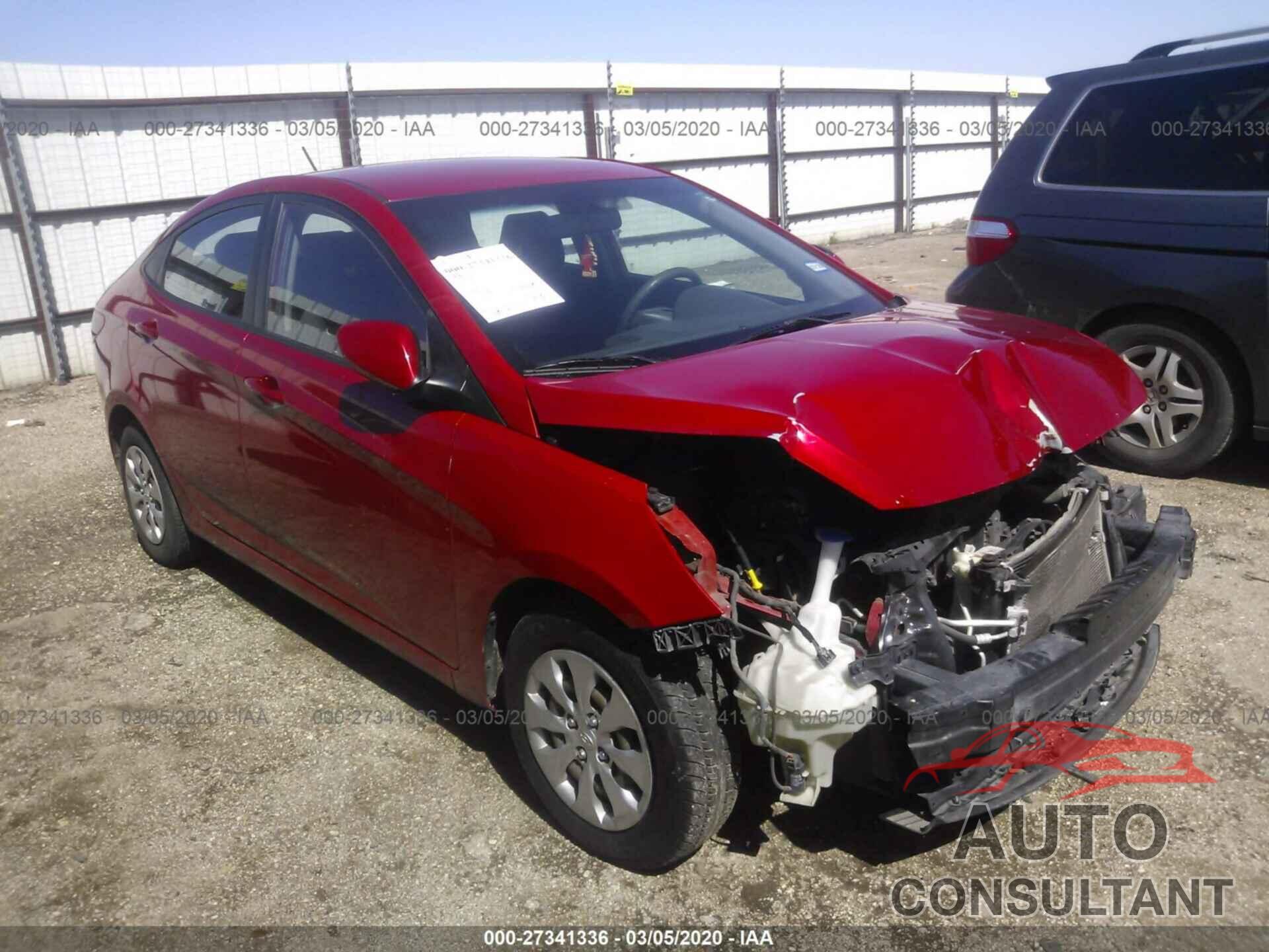 HYUNDAI ACCENT 2016 - KMHCT4AE6GU967703