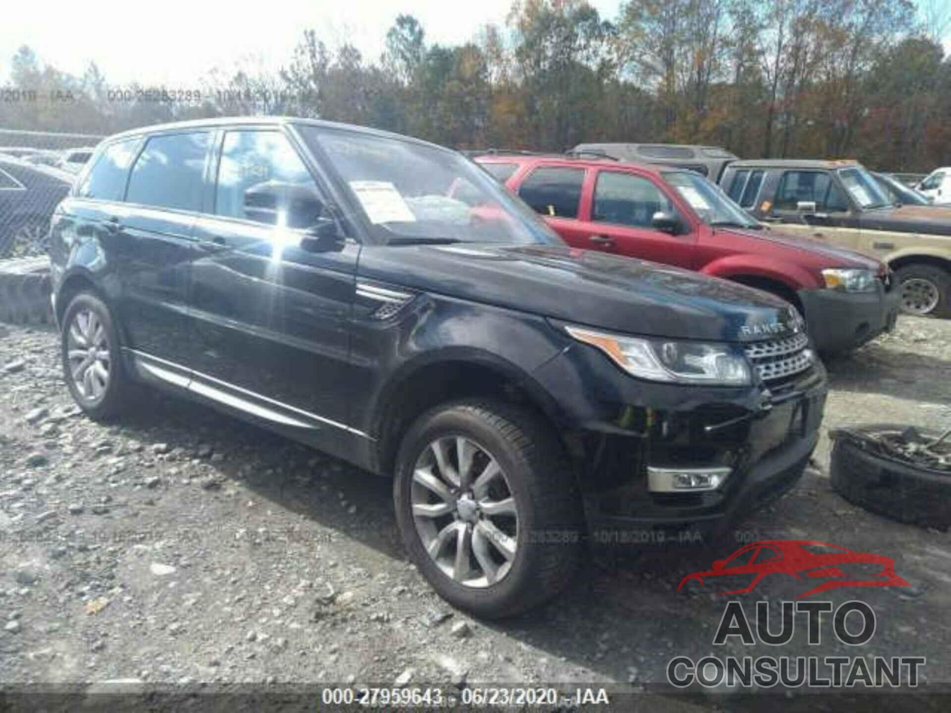 LAND ROVER RANGE ROVER SPORT 2016 - SALWR2KF9GA635924