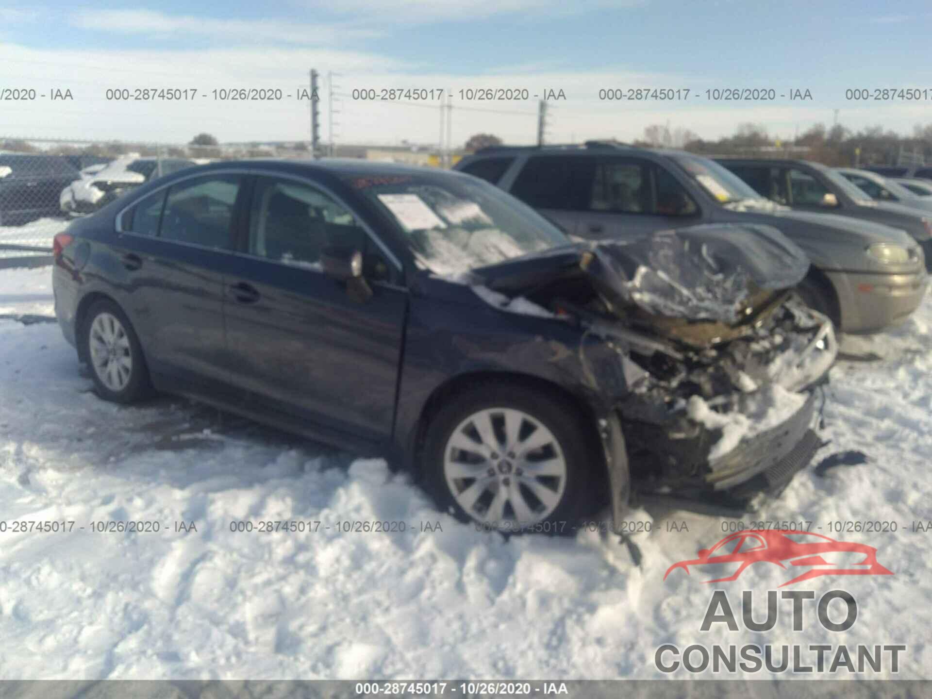 SUBARU LEGACY 2016 - 4S3BNAH64G3034086