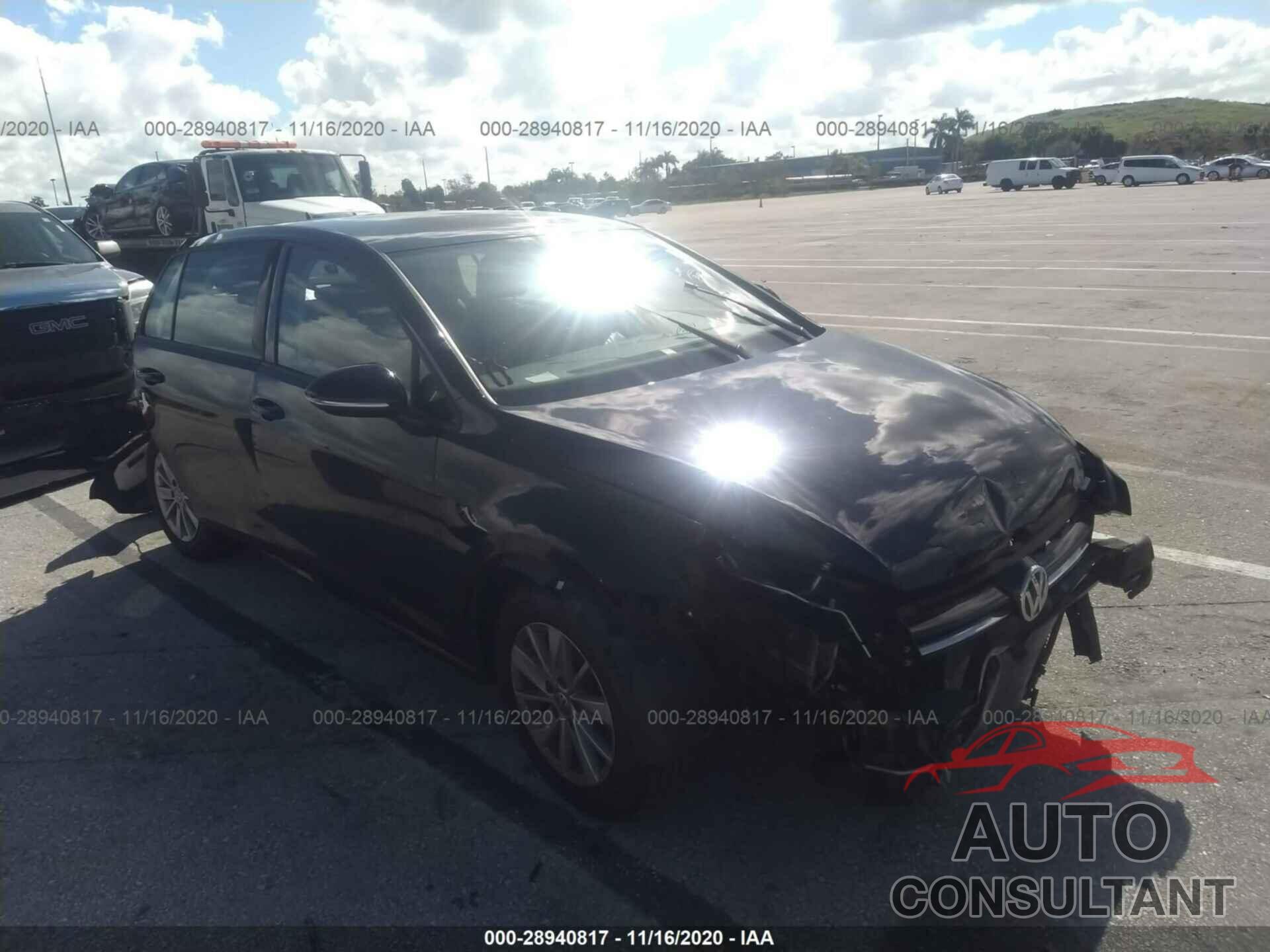 VOLKSWAGEN GOLF 2017 - 3VW217AU3HM017042