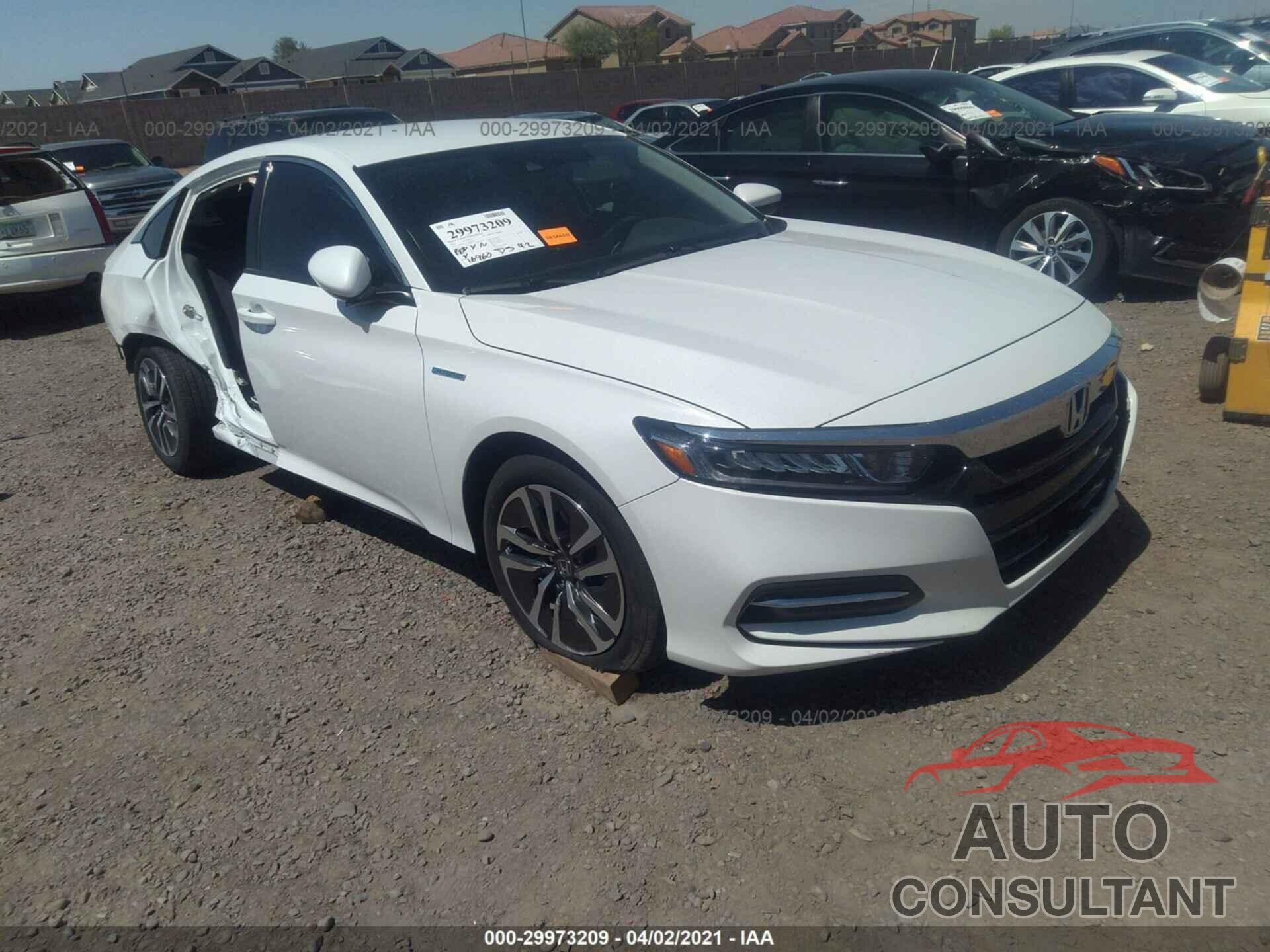 HONDA ACCORD HYBRID 2020 - 1HGCV3F19LA000918