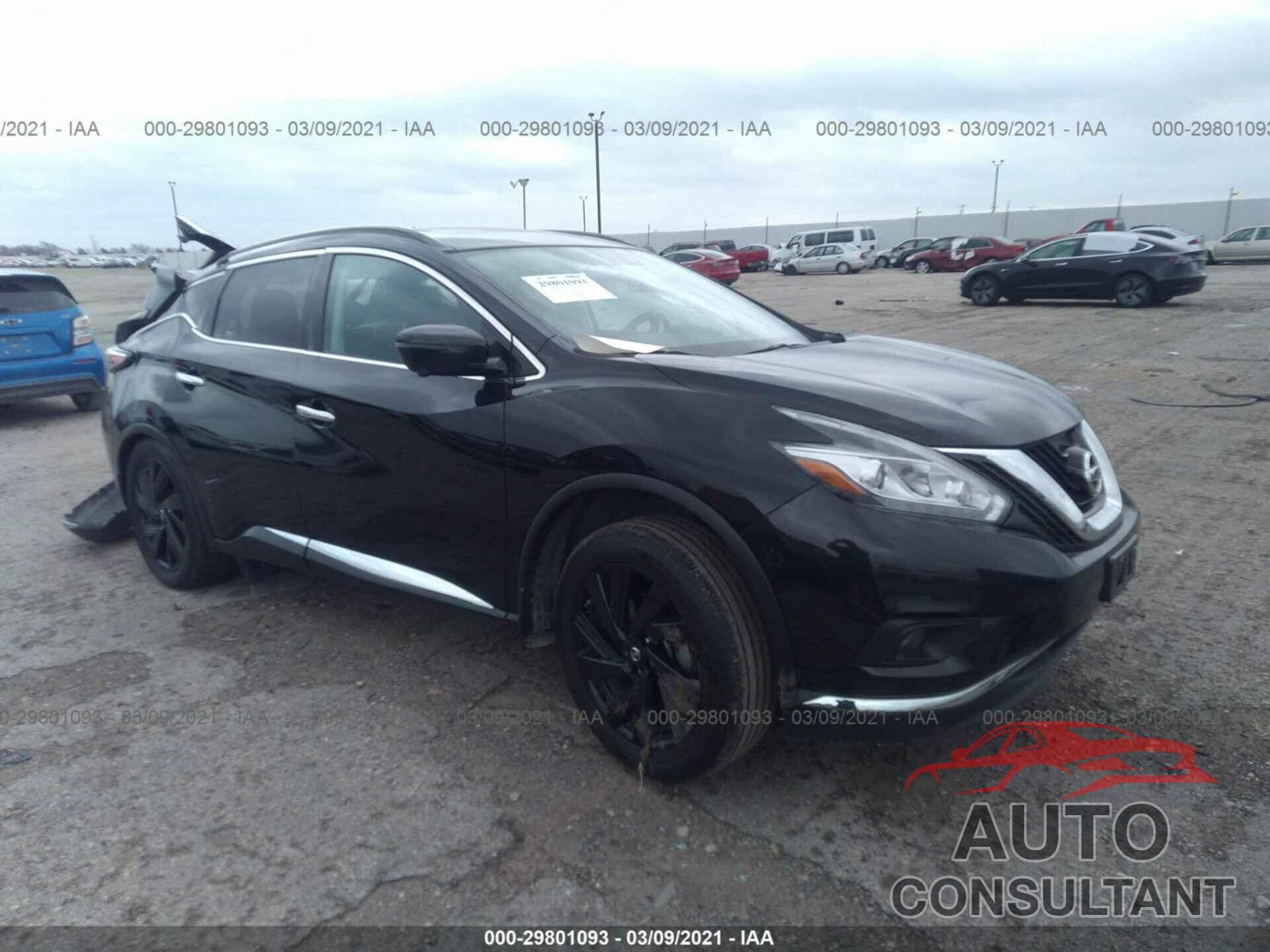 NISSAN MURANO 2017 - 5N1AZ2MG8HN177340