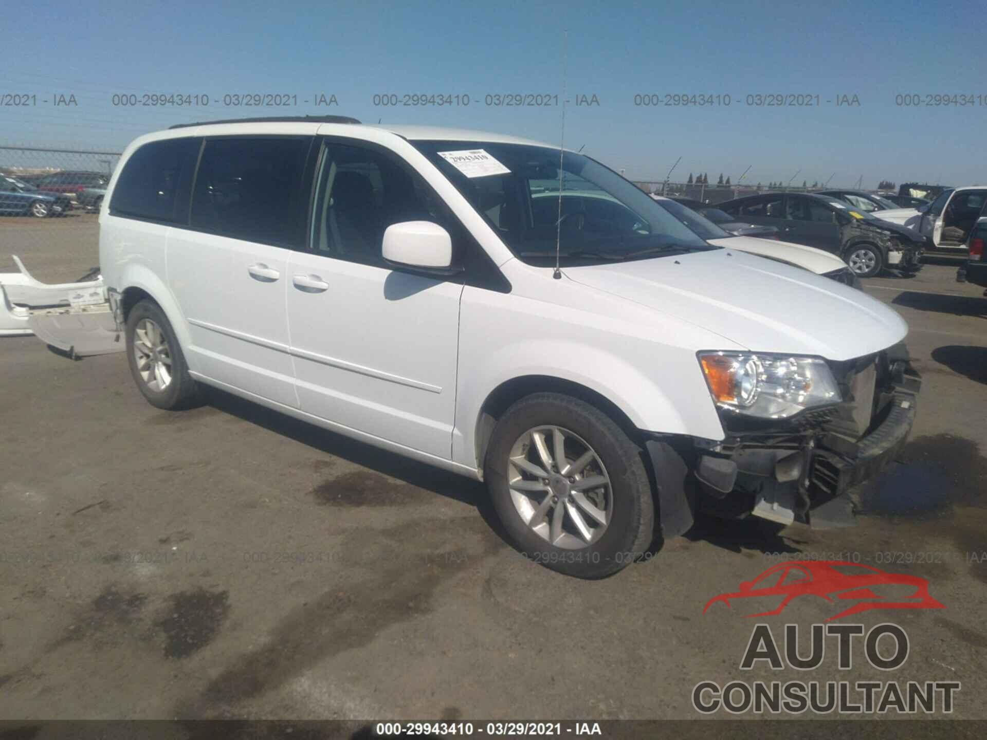 DODGE GRAND CARAVAN 2016 - 2C4RDGCG1GR379118