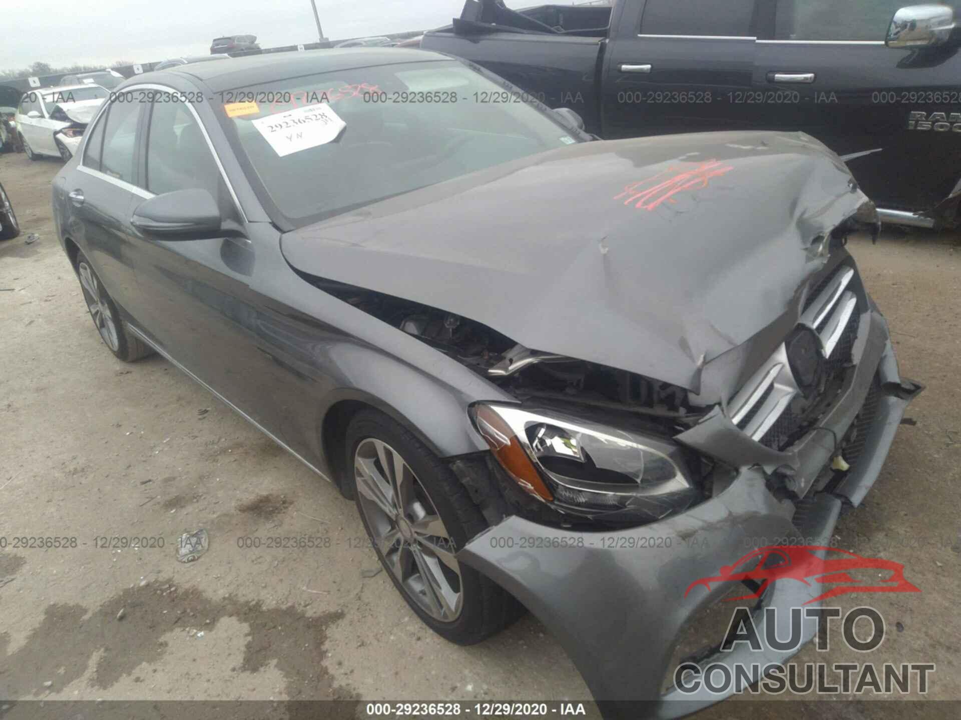 MERCEDES-BENZ C-CLASS 2017 - 55SWF4JB5HU205390