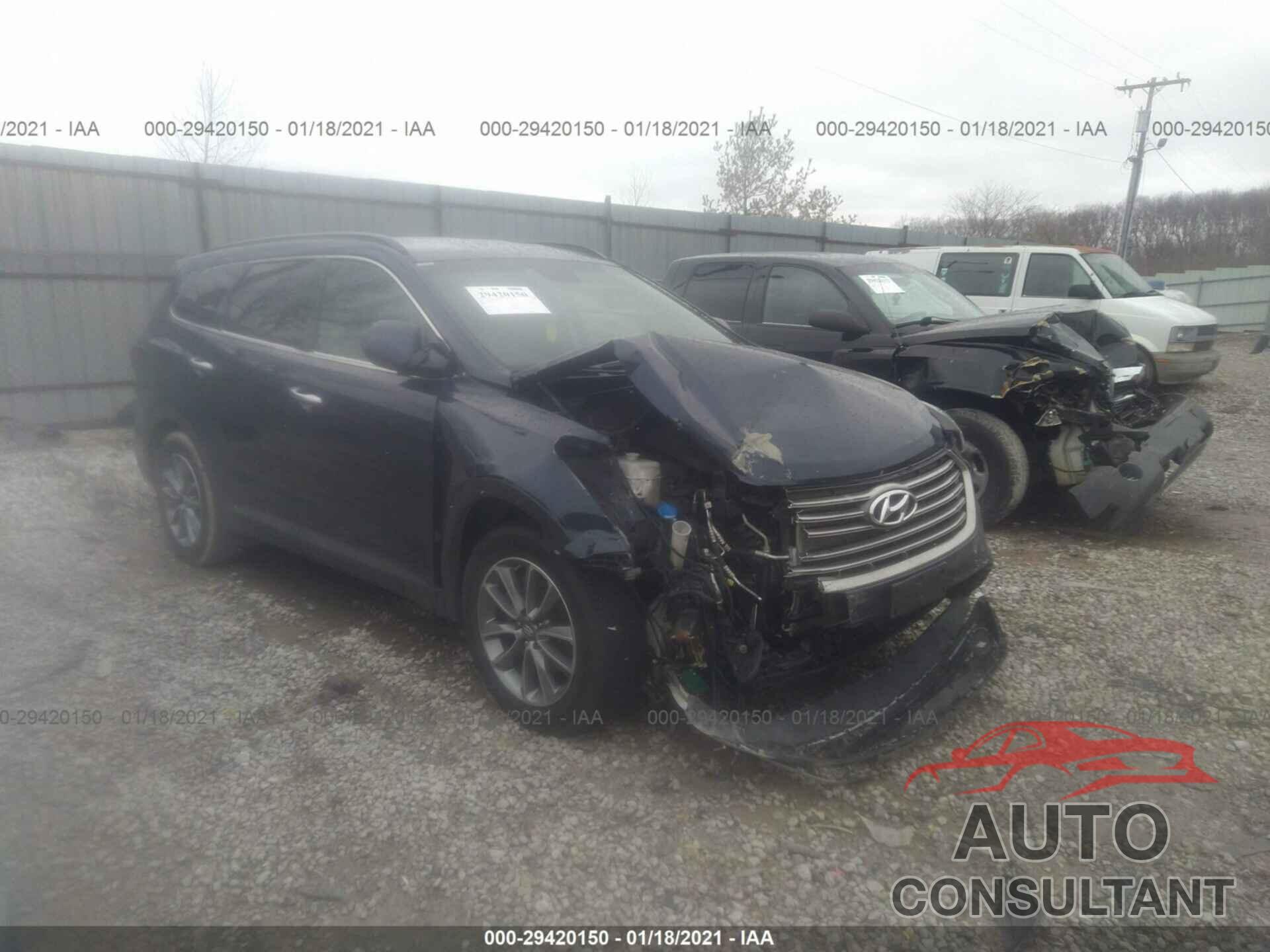 HYUNDAI SANTA FE 2017 - KM8SMDHF7HU207191