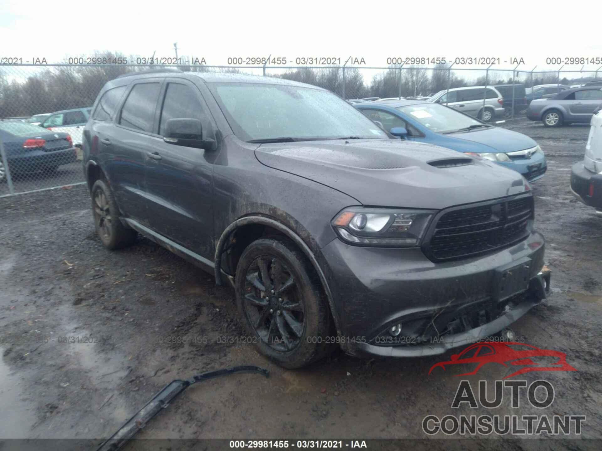 DODGE DURANGO 2018 - 1C4RDJDG4JC372711