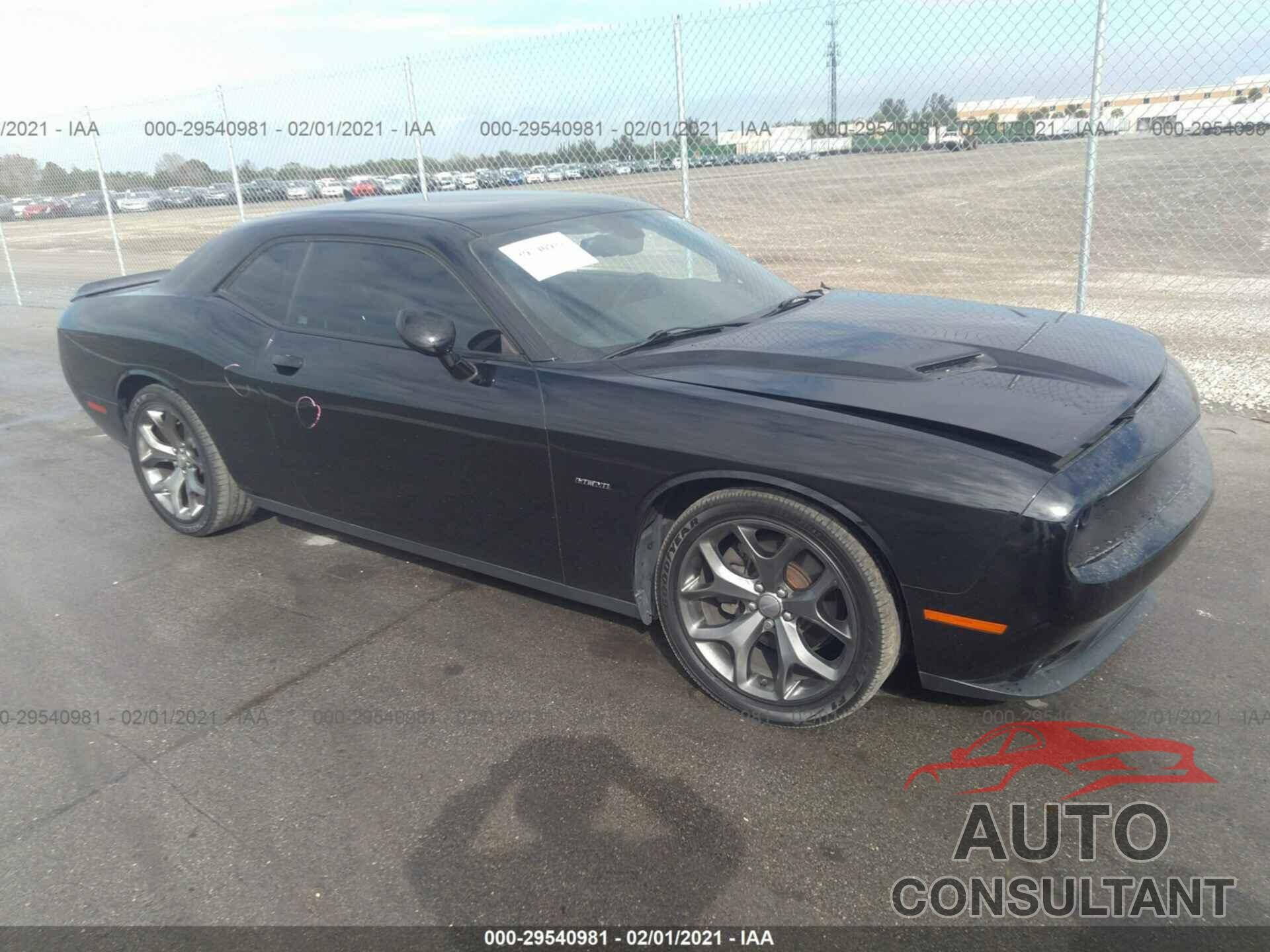 DODGE CHALLENGER 2016 - 2C3CDZBT6GH349879