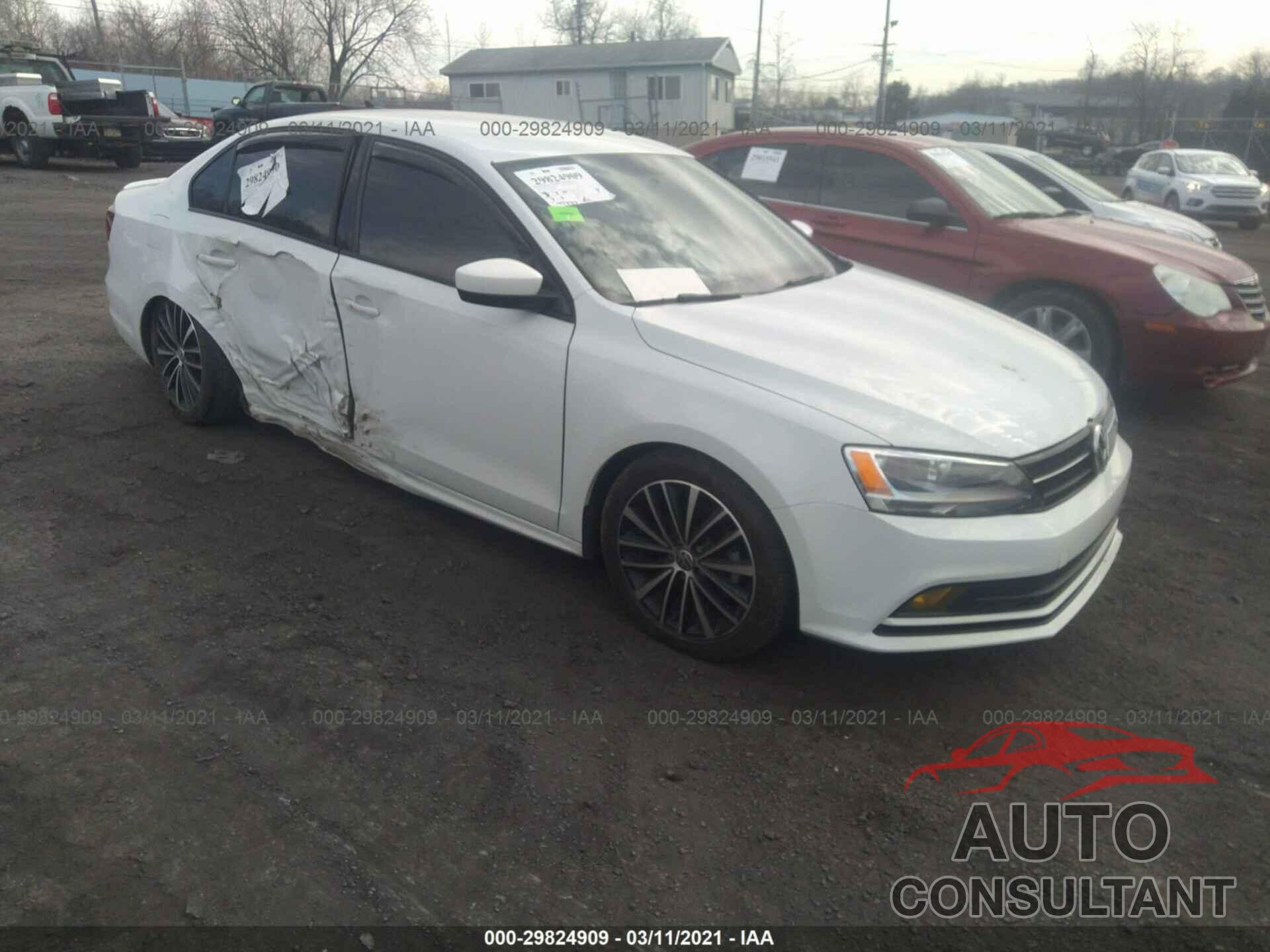 VOLKSWAGEN JETTA SEDAN 2016 - 3VWB17AJ7GM402821