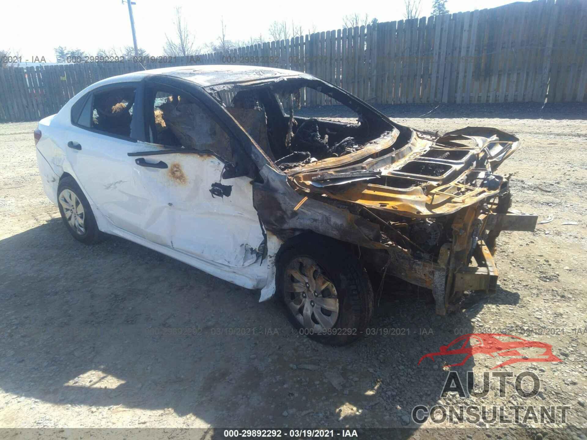 KIA RIO 2018 - 3KPA24AB6JE059732