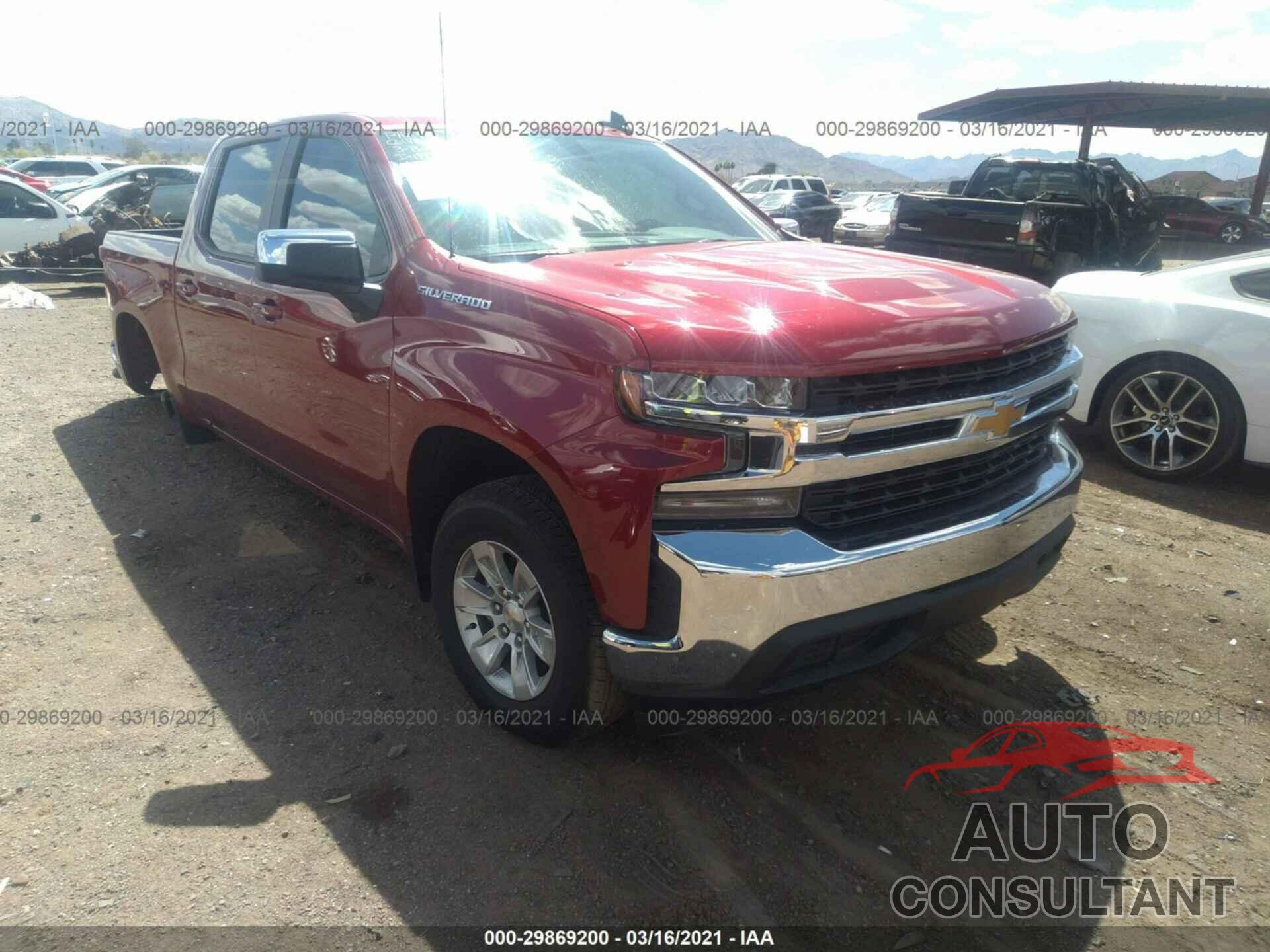 CHEVROLET SILVERADO 1500 2020 - 1GCPWCED0LZ305508