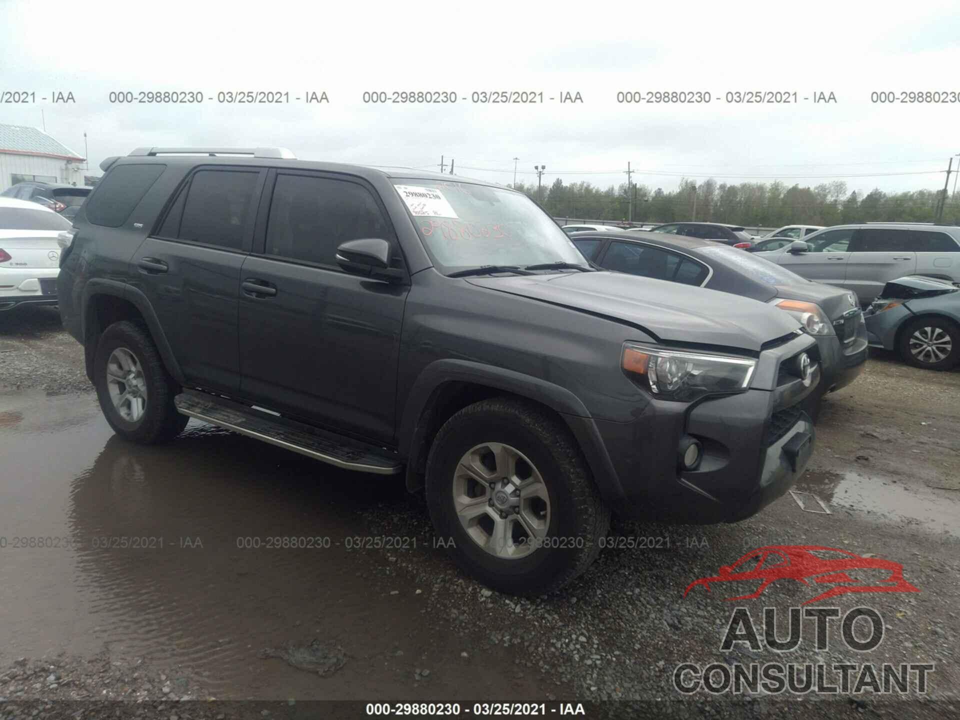 TOYOTA 4RUNNER 2016 - JTEZU5JR1G5132232