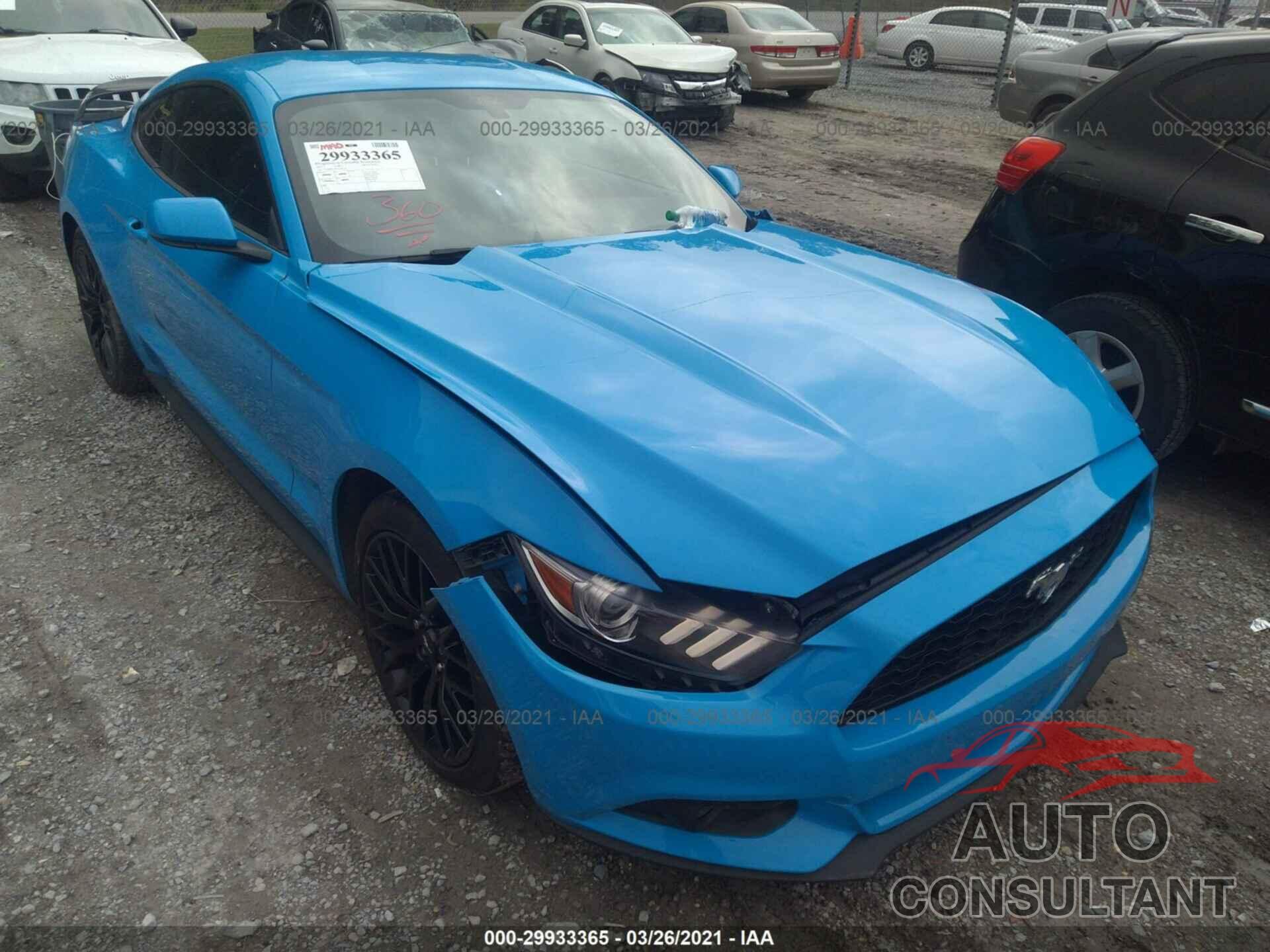 FORD MUSTANG 2017 - 1FA6P8THXH5309159