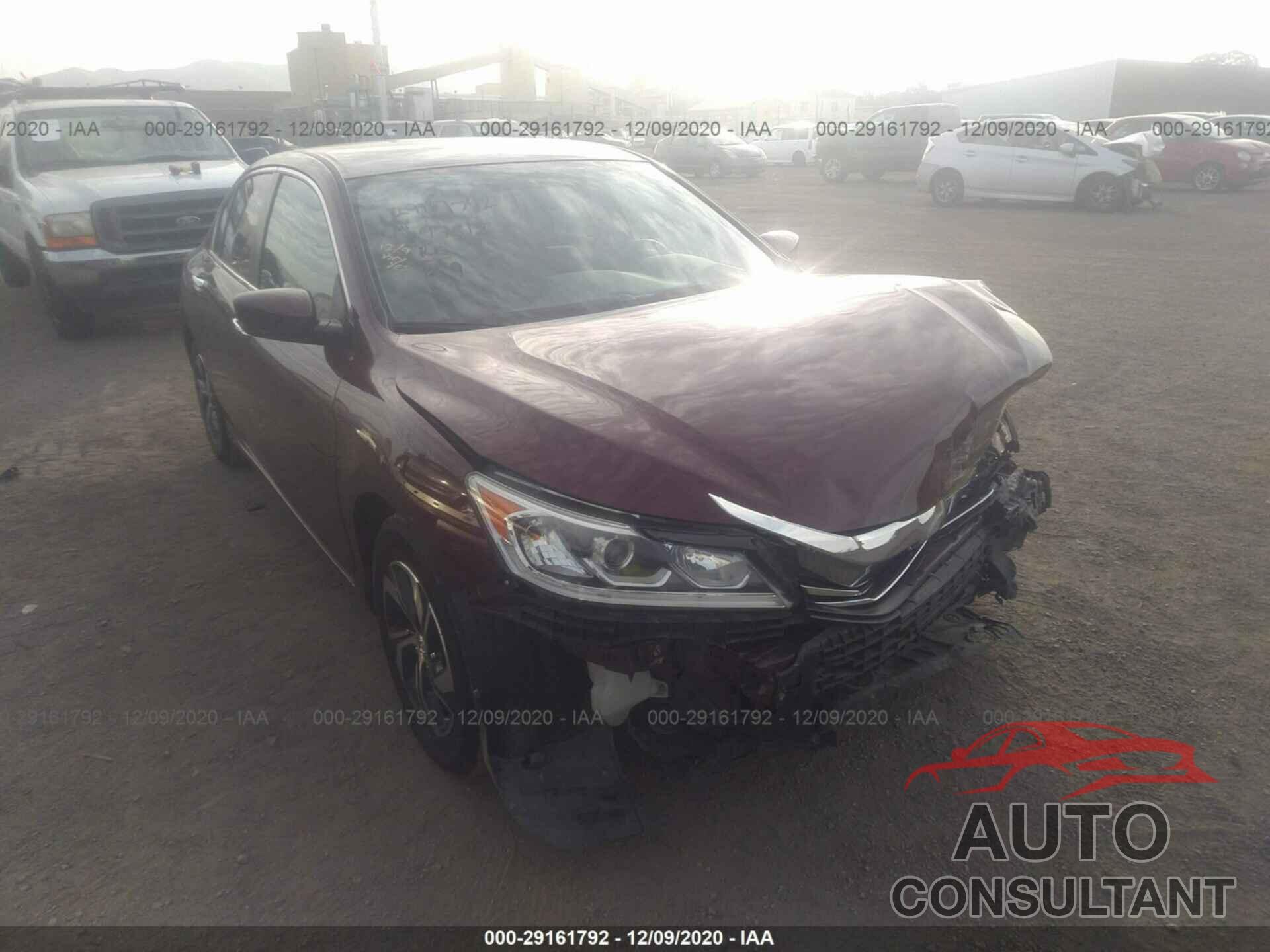 HONDA ACCORD SEDAN 2016 - 1HGCR2F36GA004625