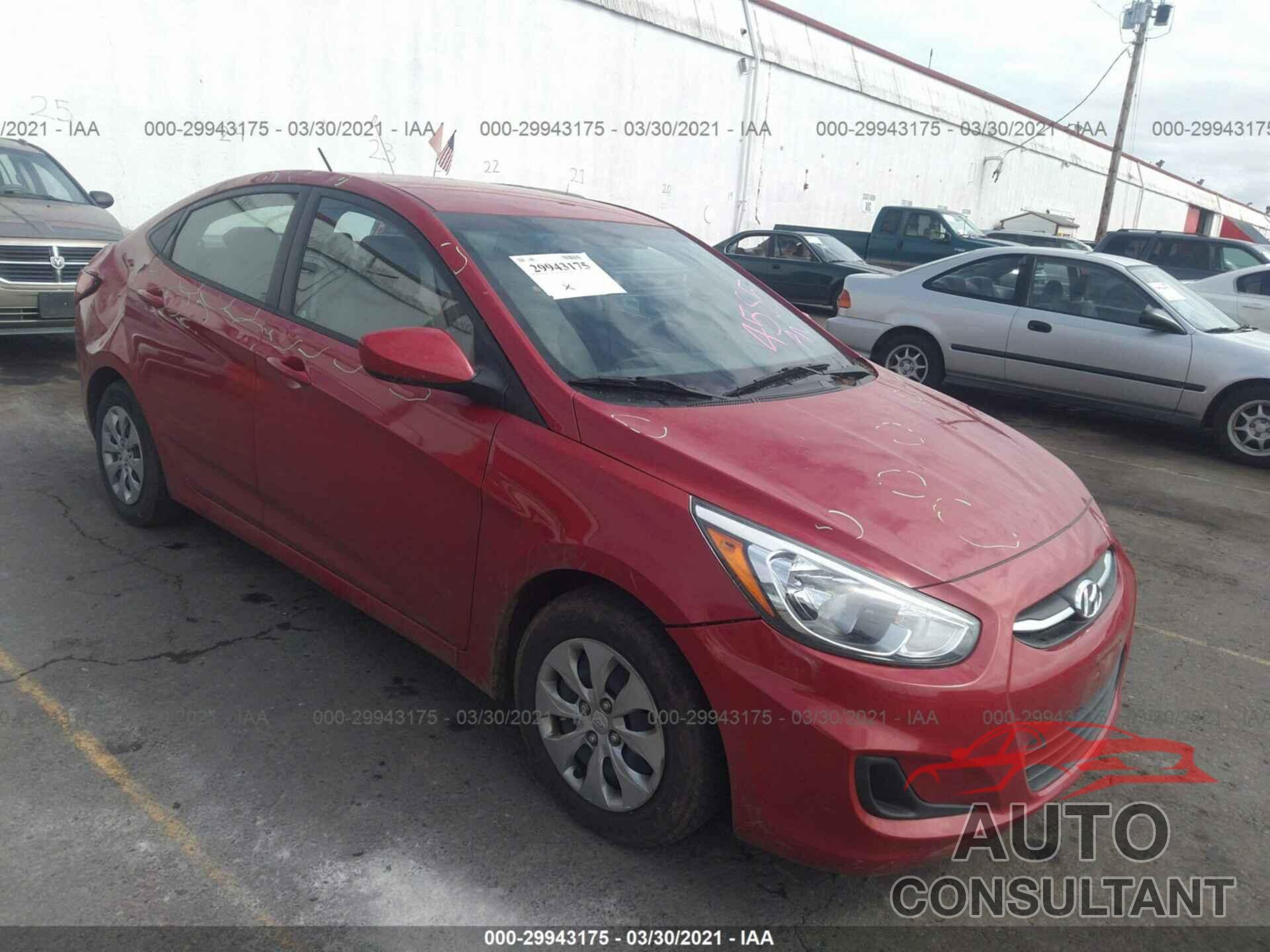 HYUNDAI ACCENT 2017 - KMHCT4AE1HU179705