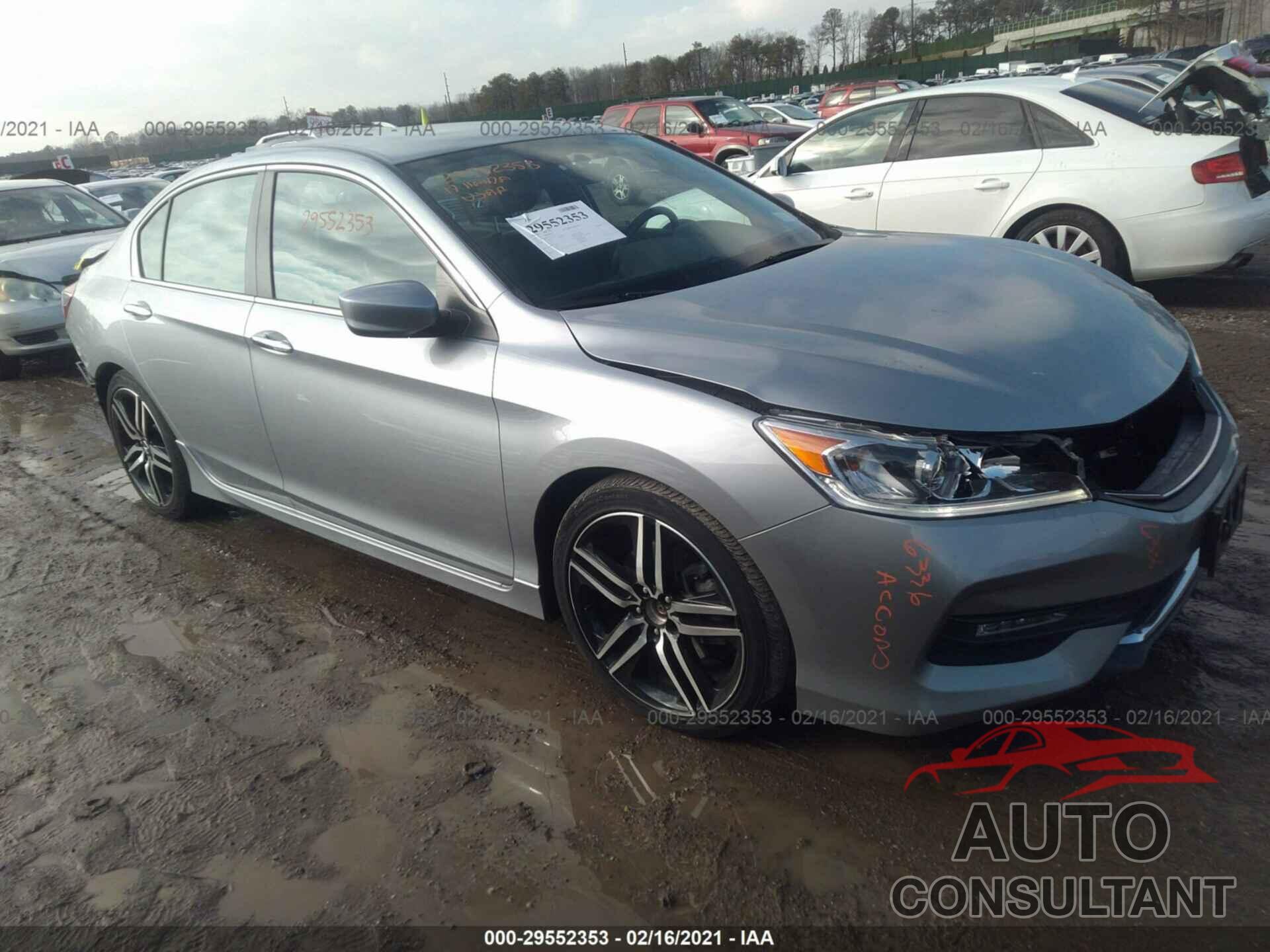 HONDA ACCORD SEDAN 2017 - 1HGCR2F11HA153217