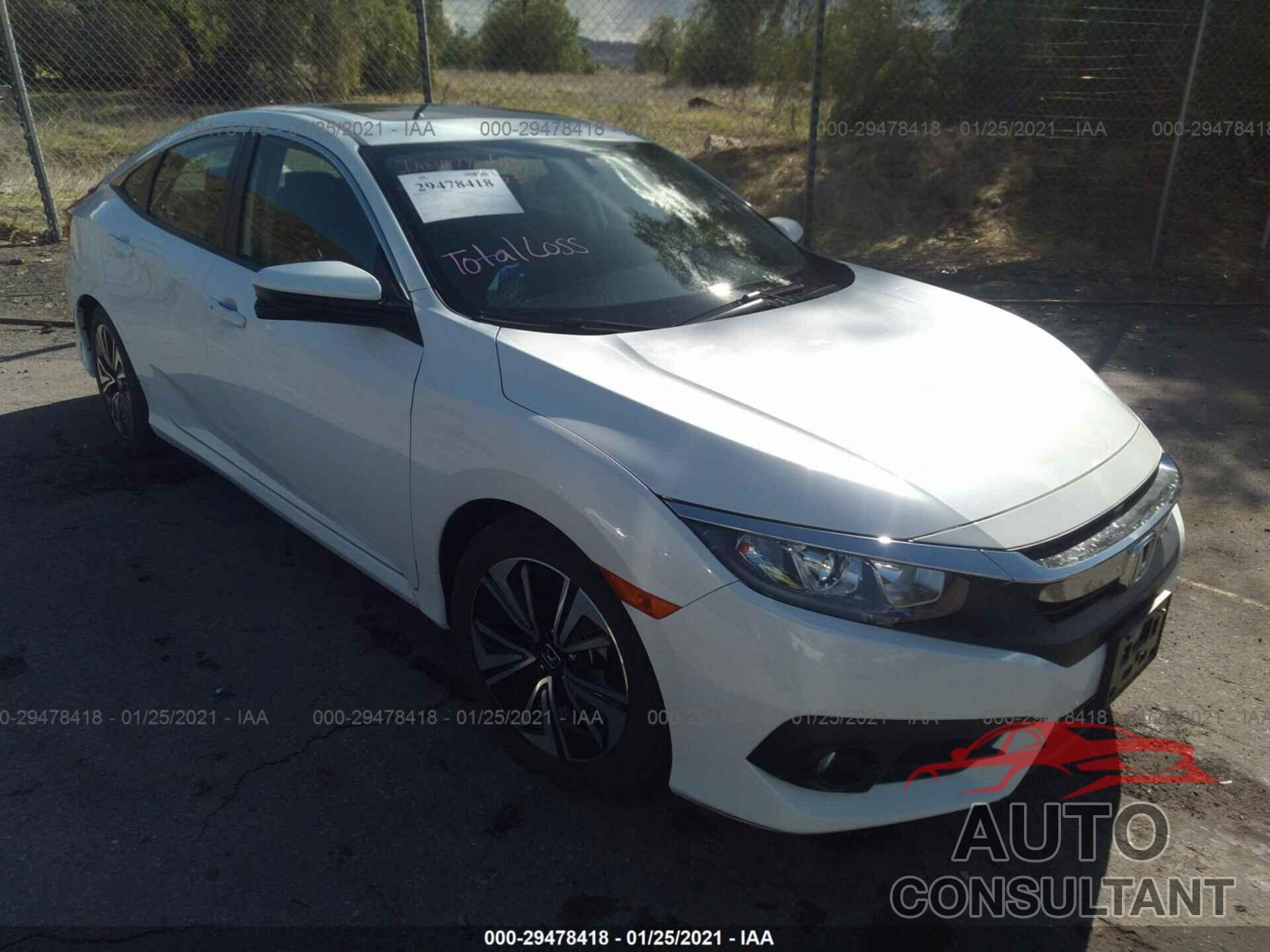 HONDA CIVIC SEDAN 2018 - JHMFC1F38JX005138