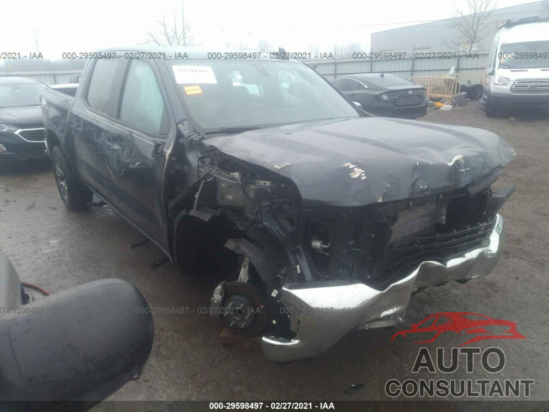 CHEVROLET SILVERADO 1500 2020 - 3GCPWCED5LG131001
