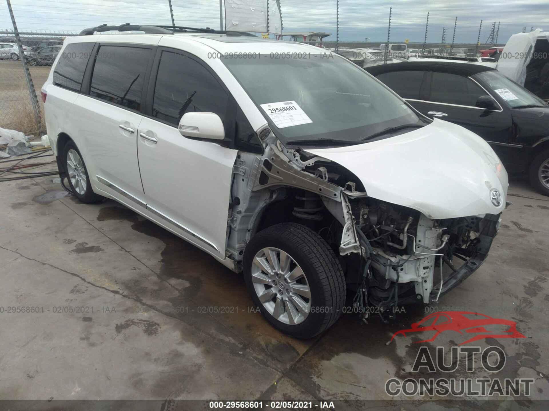 TOYOTA SIENNA 2016 - 5TDYK3DC7GS735620