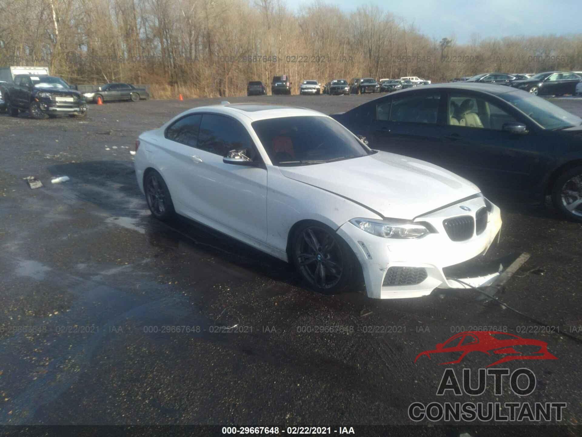 BMW 2 SERIES 2016 - WBA1J9C53GV371886