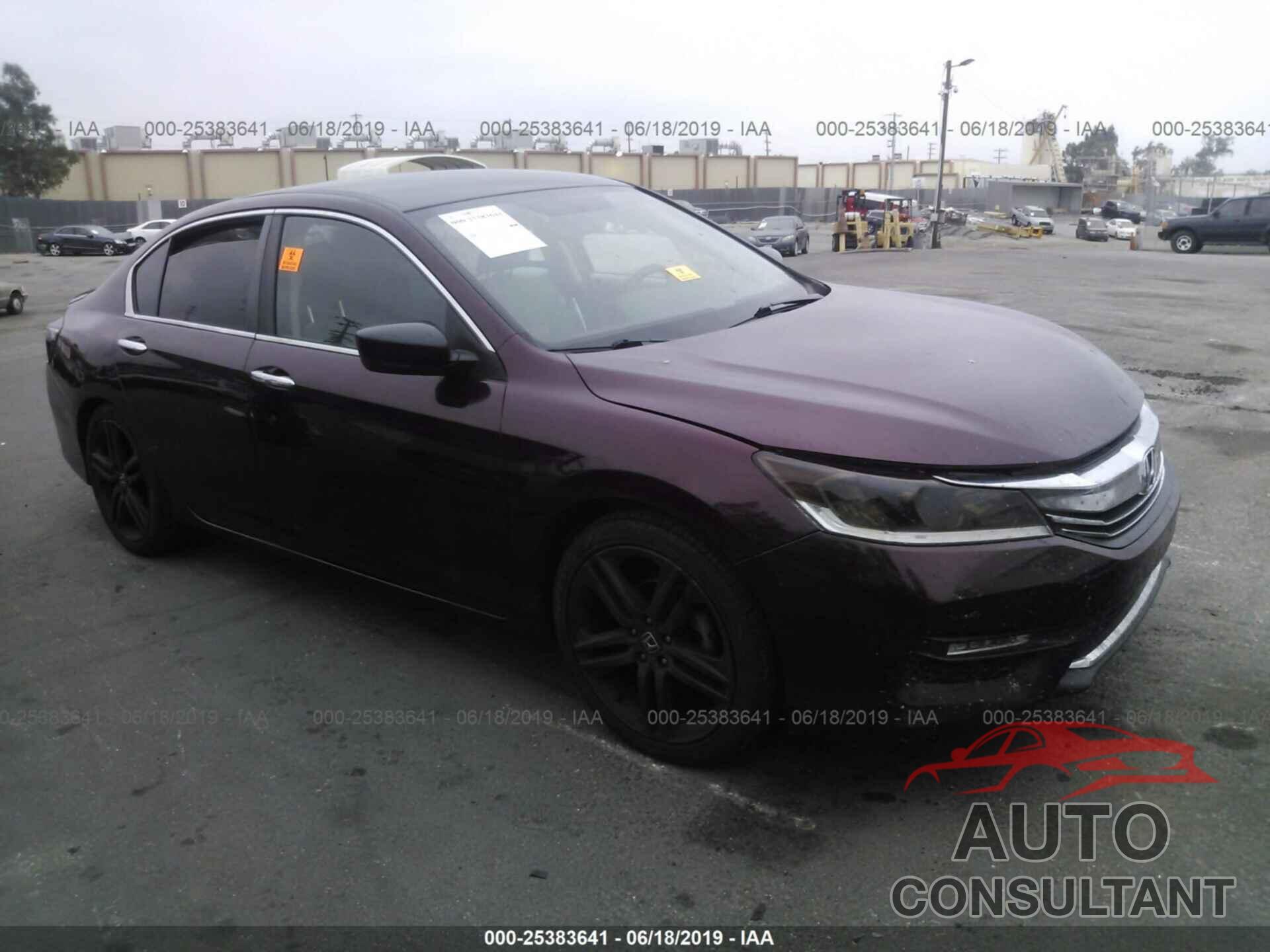 HONDA ACCORD 2016 - 1HGCR2F36GA101551