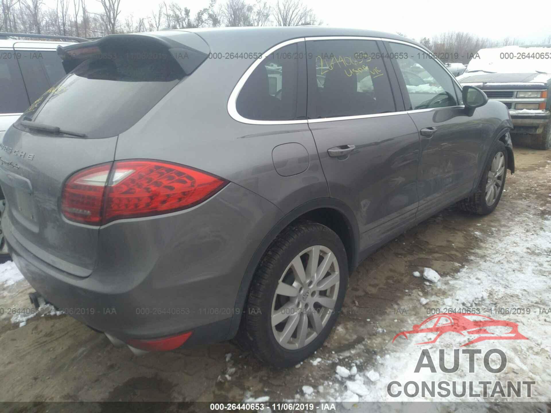 PORSCHE CAYENNE 2011 - WP1AC2A29BLA83449