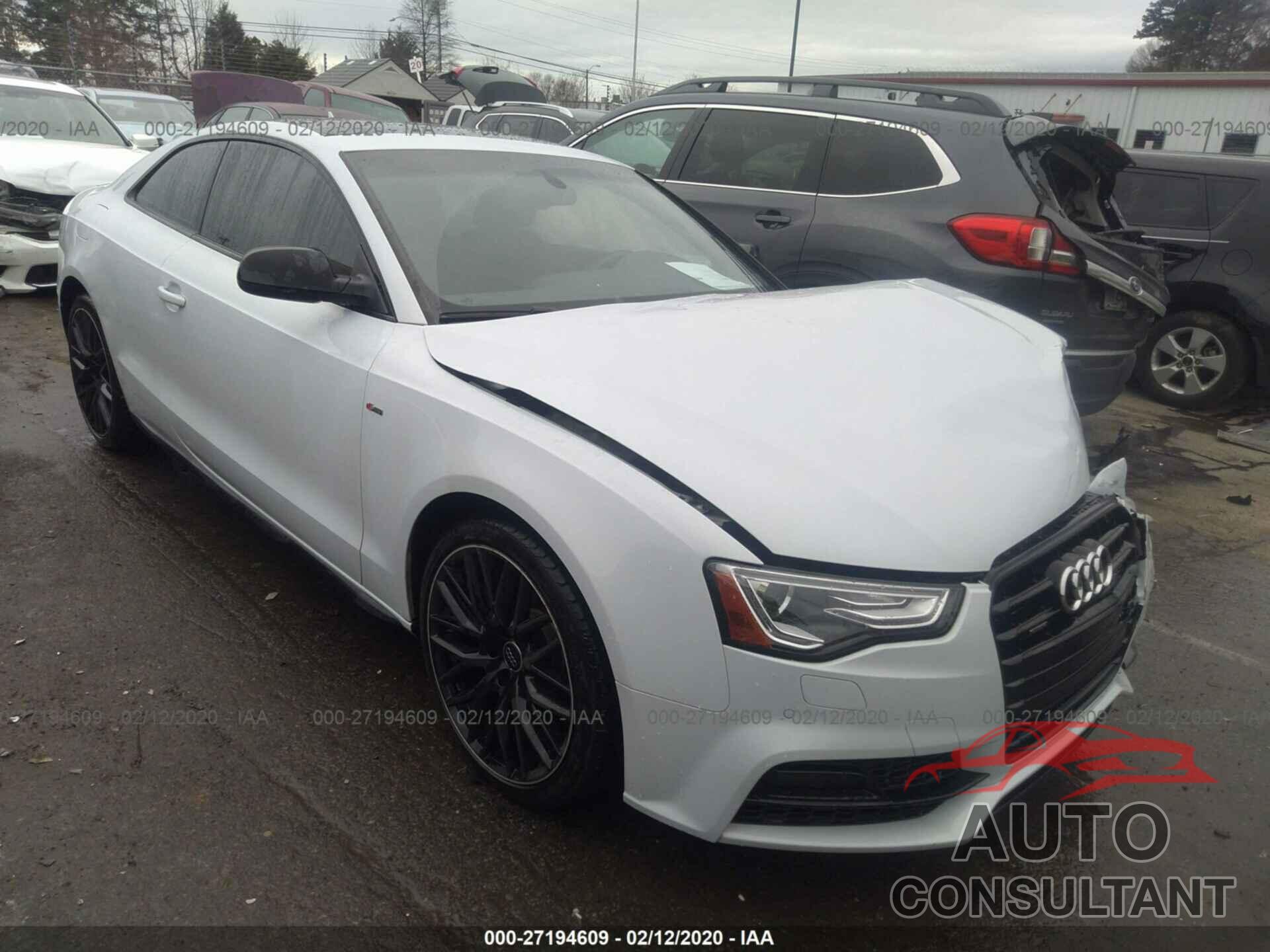 AUDI A5 2016 - WAUM2AFR5GA026165