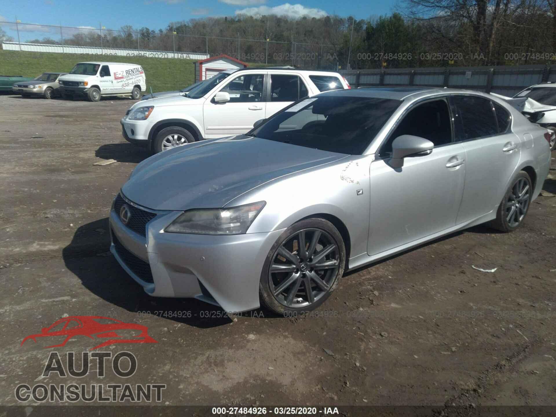 LEXUS GS 2013 - JTHBE1BL2D5017557