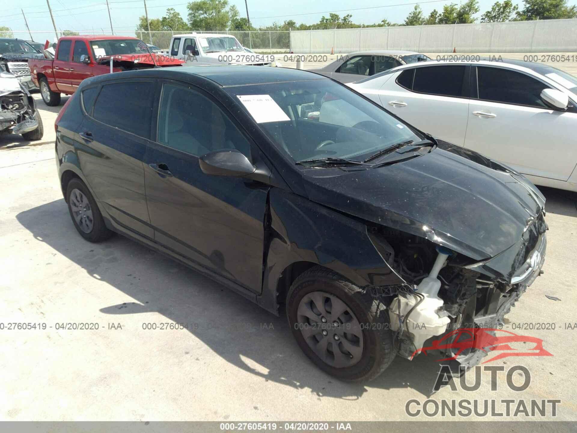 HYUNDAI ACCENT 2017 - KMHCT5AE9HU359293