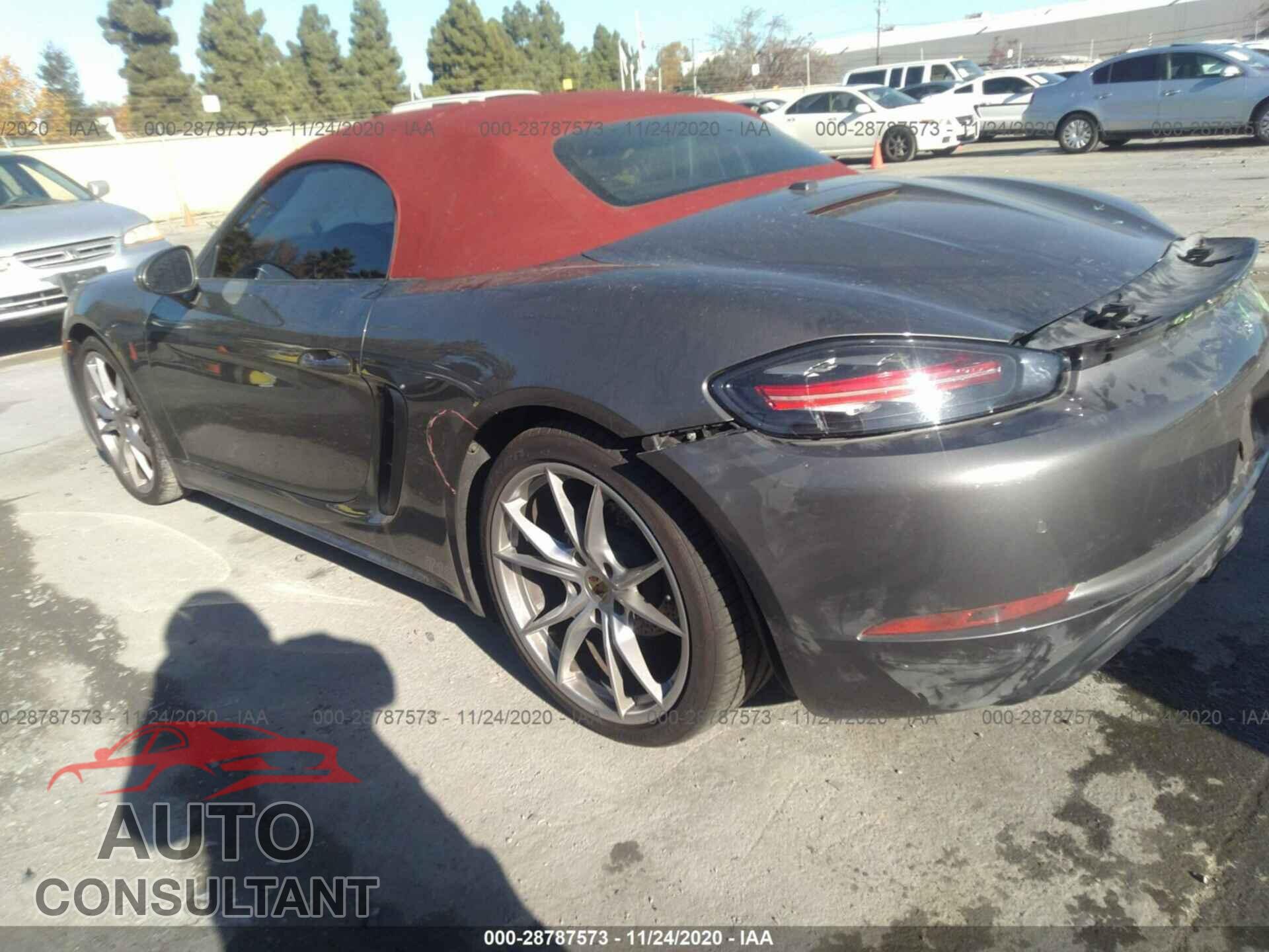 PORSCHE 718 BOXSTER 2017 - WP0CA2A82HS221173