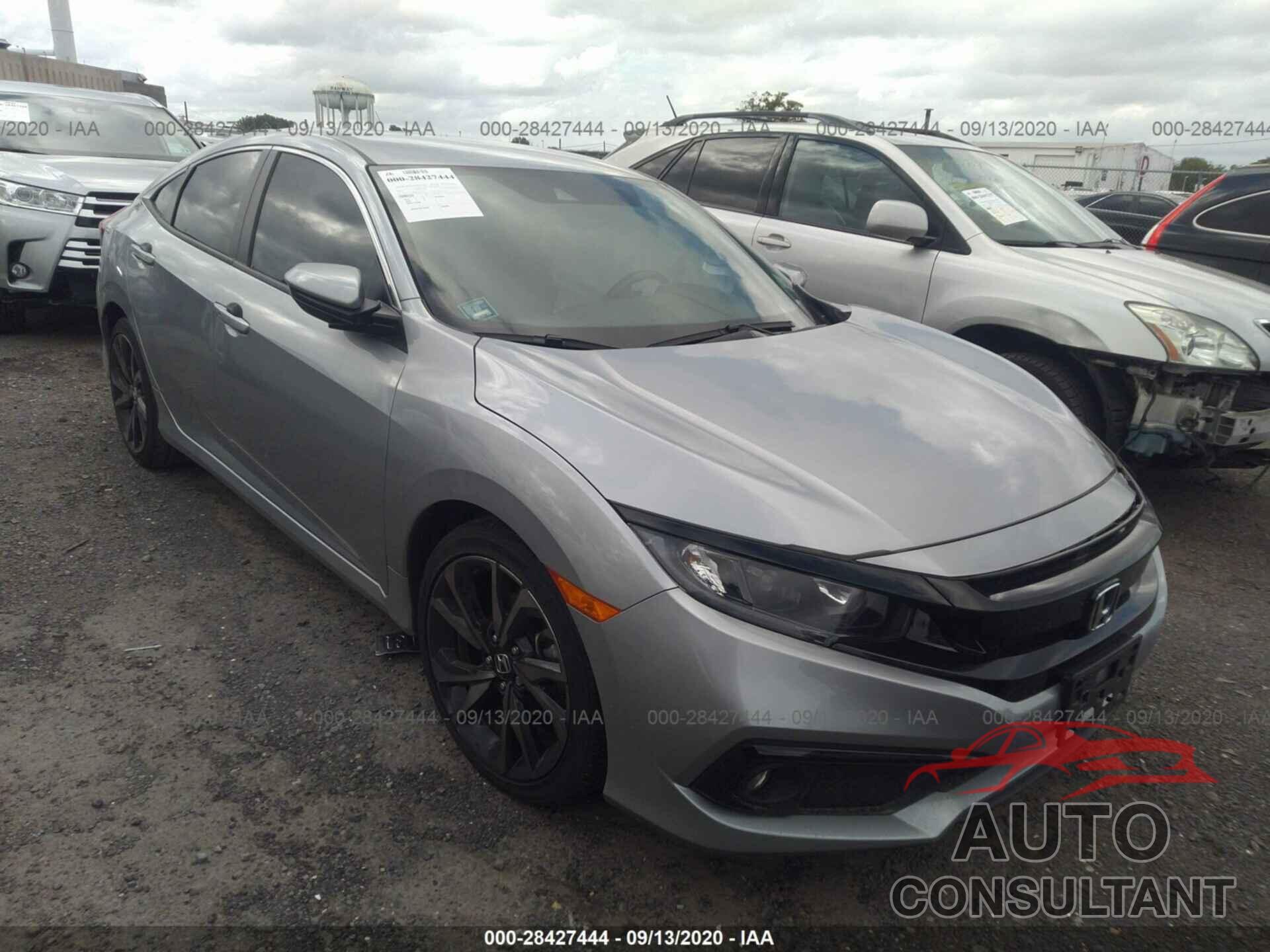 HONDA CIVIC SEDAN 2019 - 2HGFC2F87KH531299