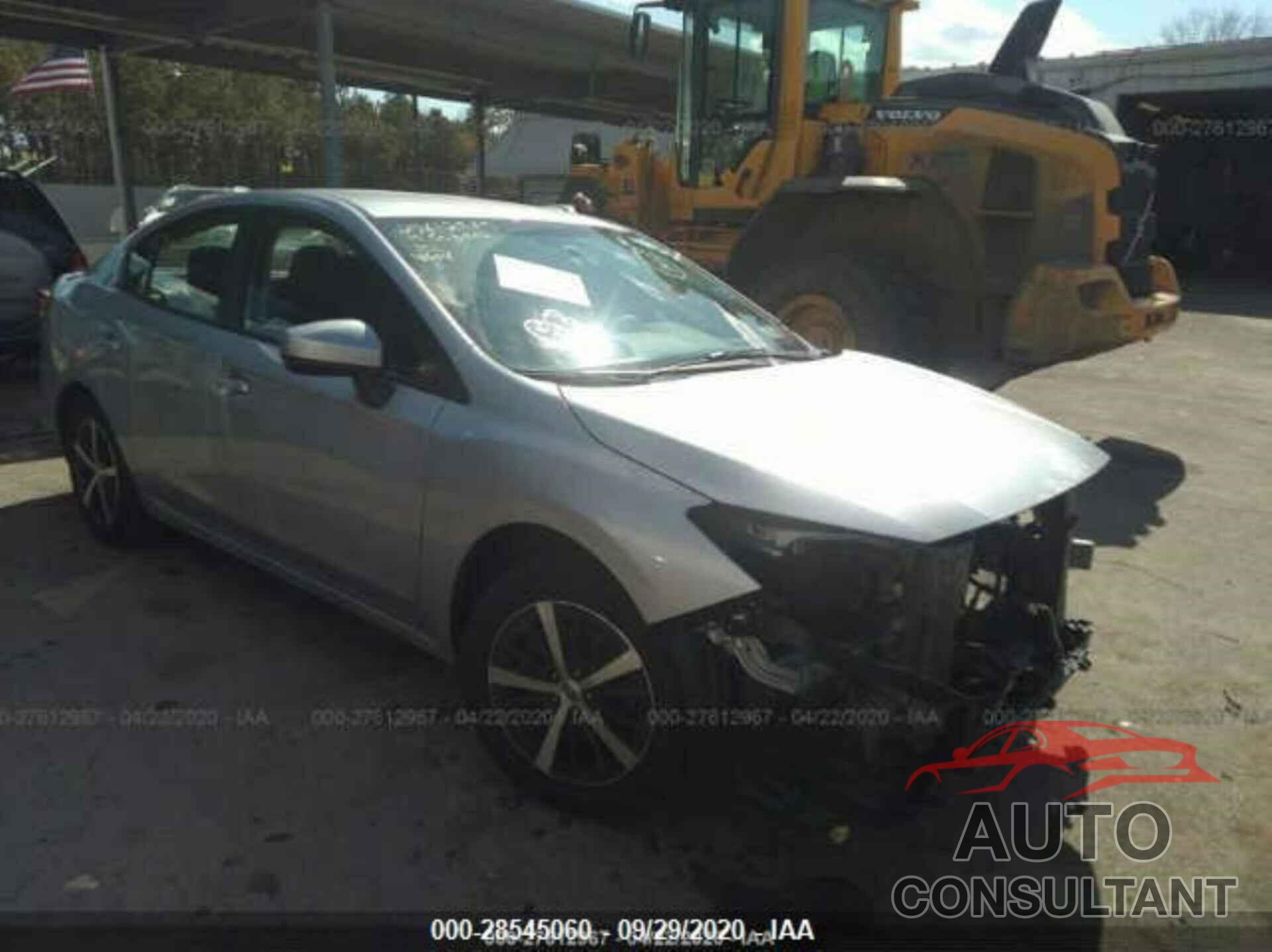 SUBARU IMPREZA 2019 - 4S3GKAD68K3607469