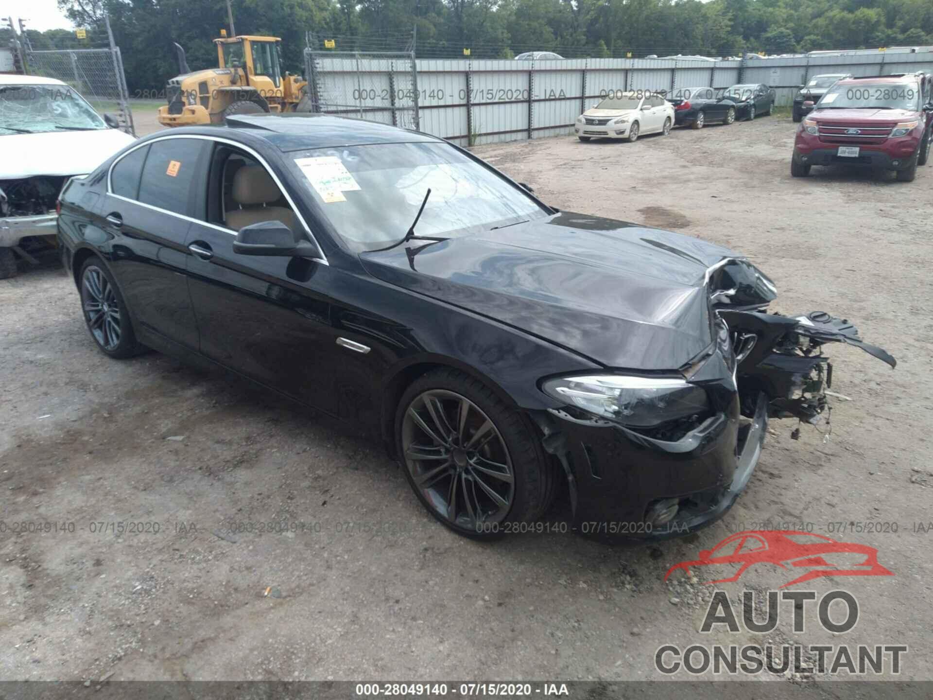 BMW 5 SERIES 2016 - WBA5A5C58GG349767