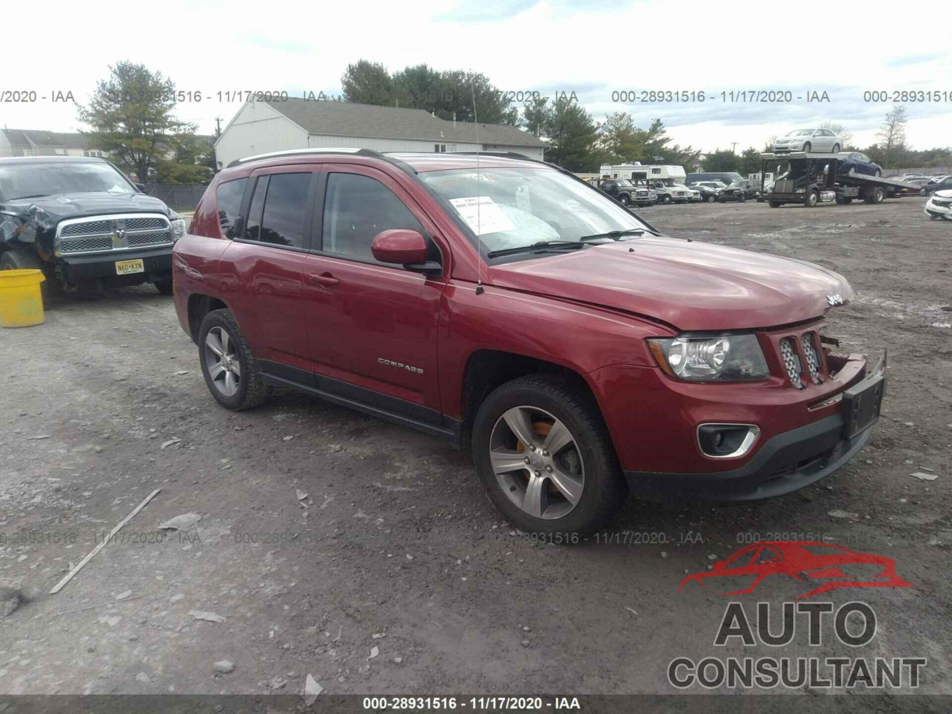 JEEP COMPASS 2017 - 1C4NJCEA1HD156686
