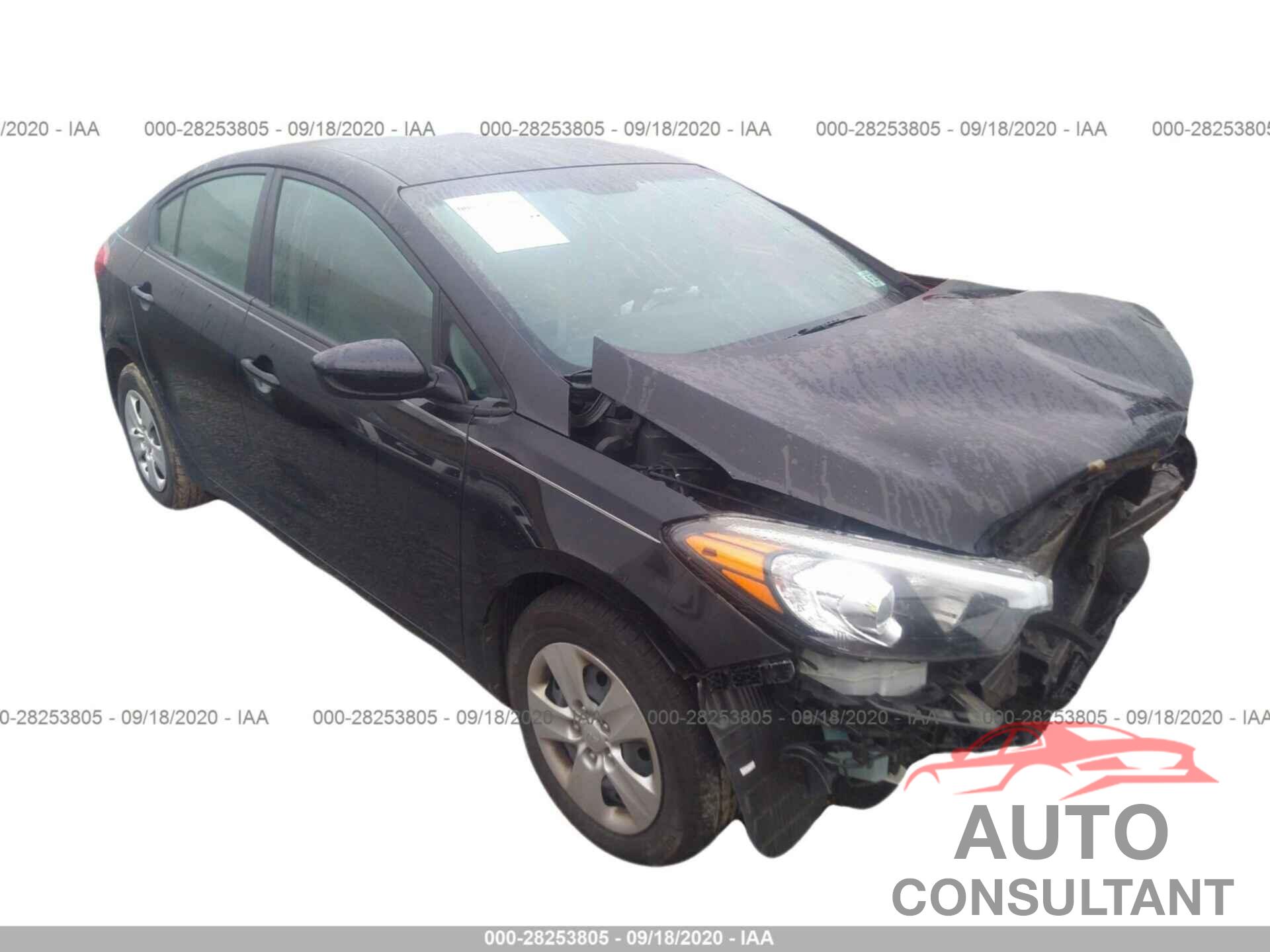 KIA FORTE 2016 - KNAFK4A64G5445043
