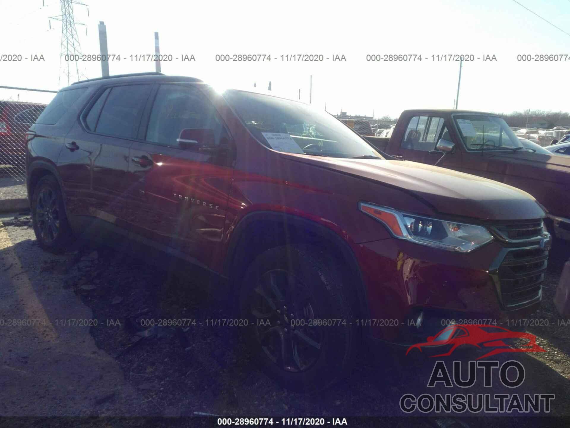 CHEVROLET TRAVERSE 2020 - 1GNERJKW9LJ261071